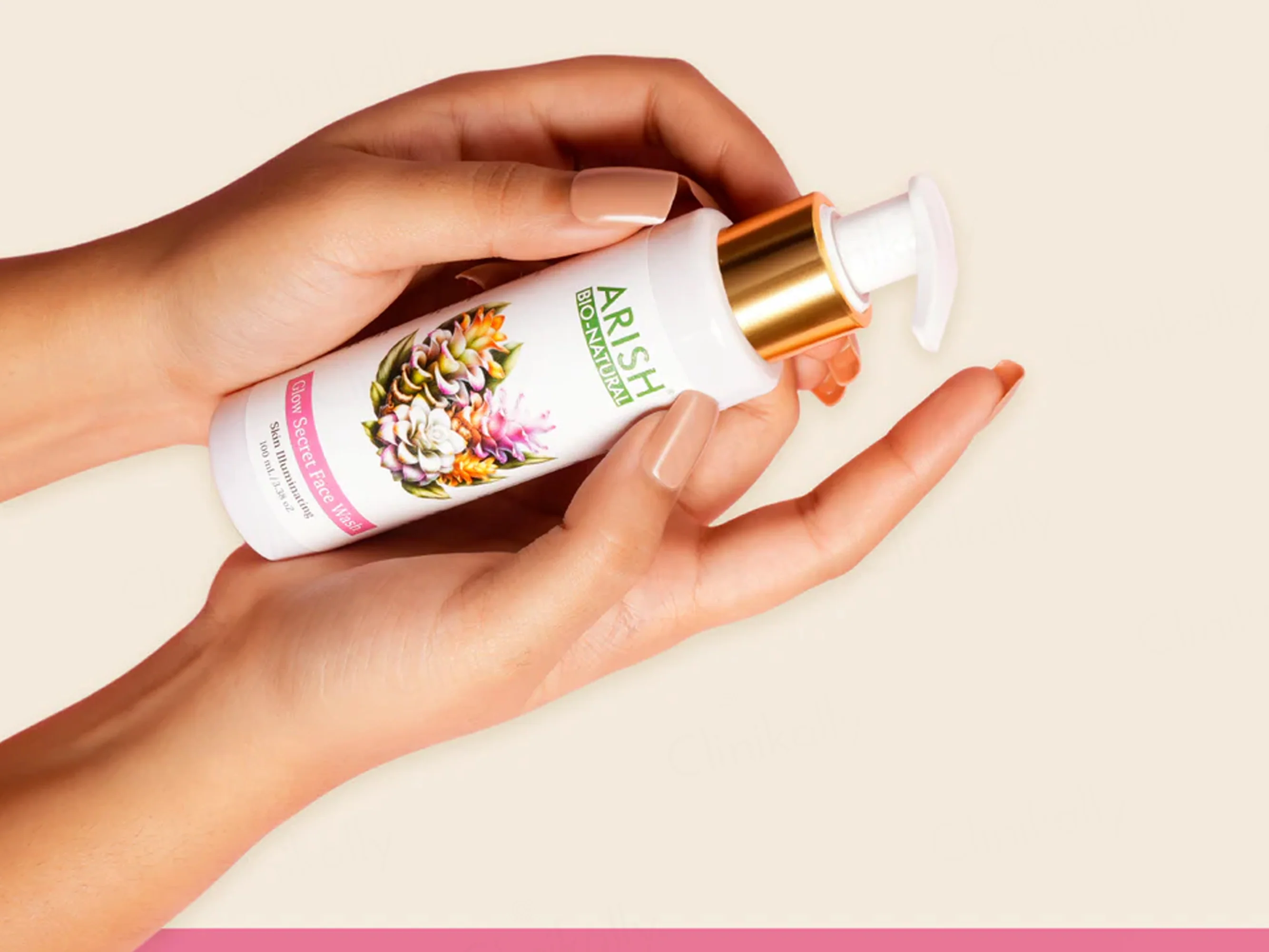 Arish Bio-Natural Glow Secret Skin Illuminating Face Wash - Image 8