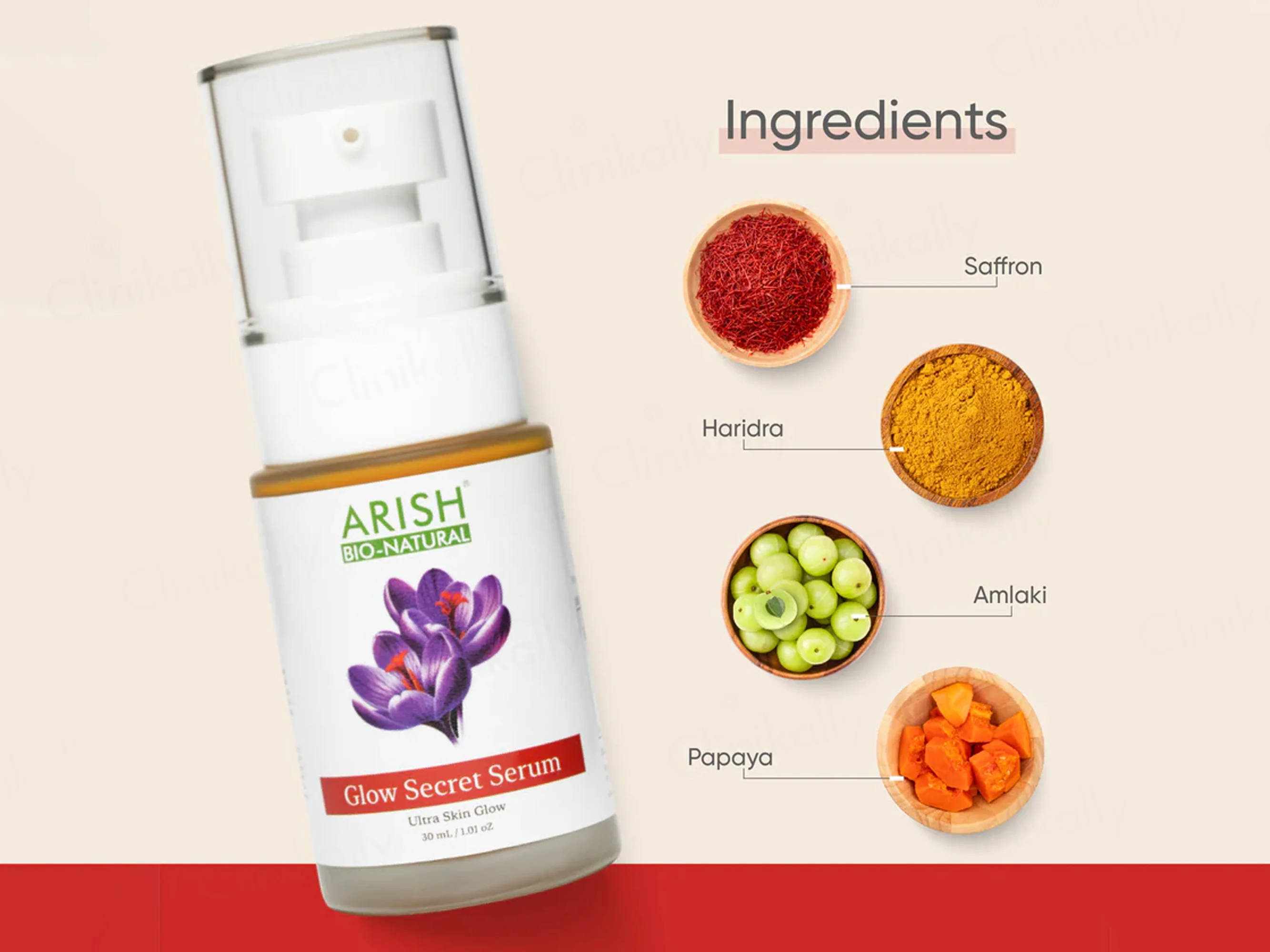 Arish Bio-Natural Glow Secret Ultra Skin Glow Serum - Image 9