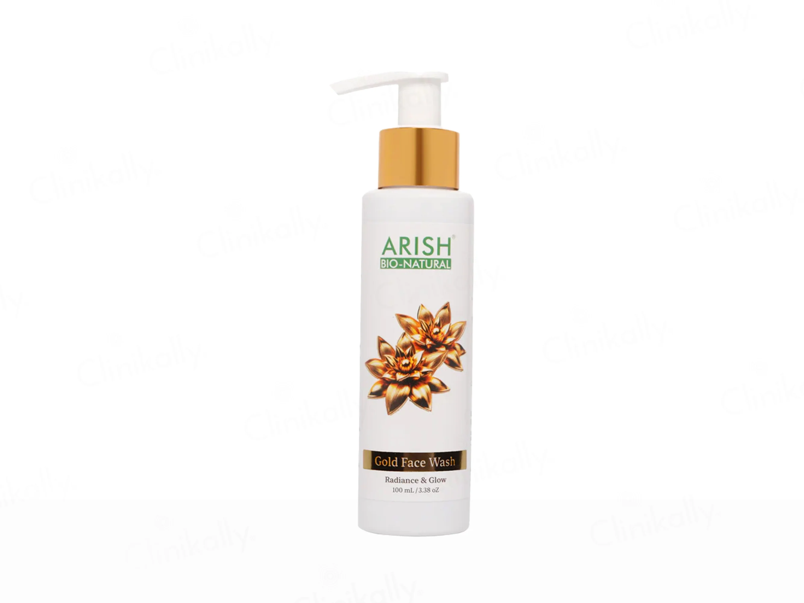 Arish Bio-Natural Gold Radiance & Glow Face Wash - Image 3