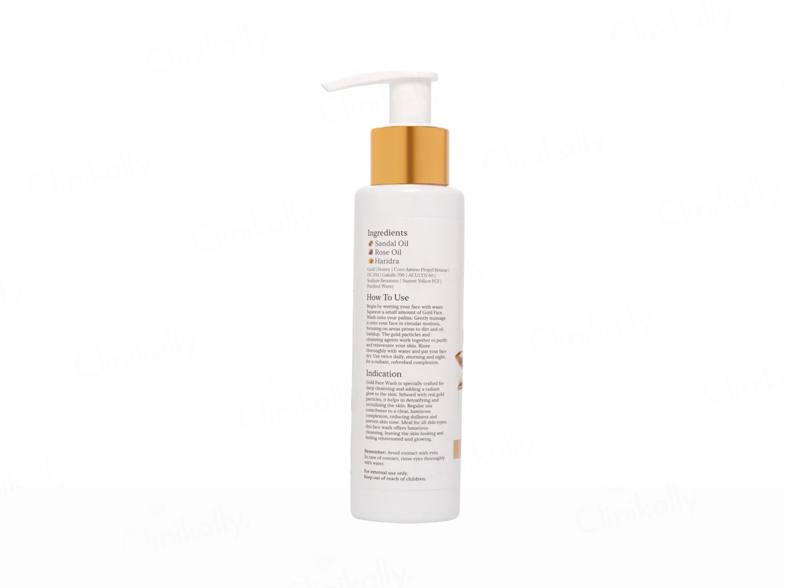 Arish Bio-Natural Gold Radiance & Glow Face Wash - Image 4