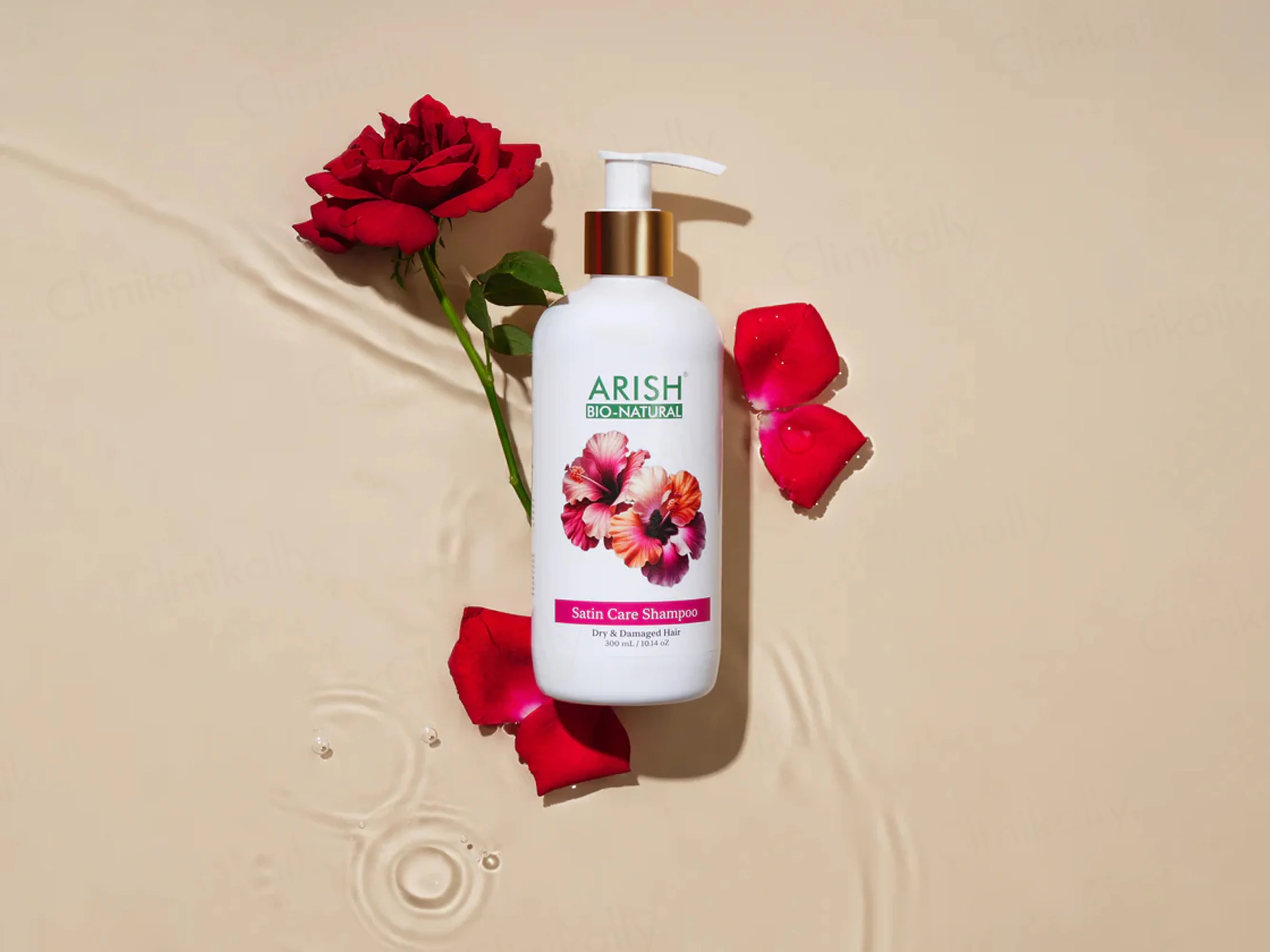 Arish Bio-Natural Satin Care Shampoo For Dry & Damaged Hair - Image 3