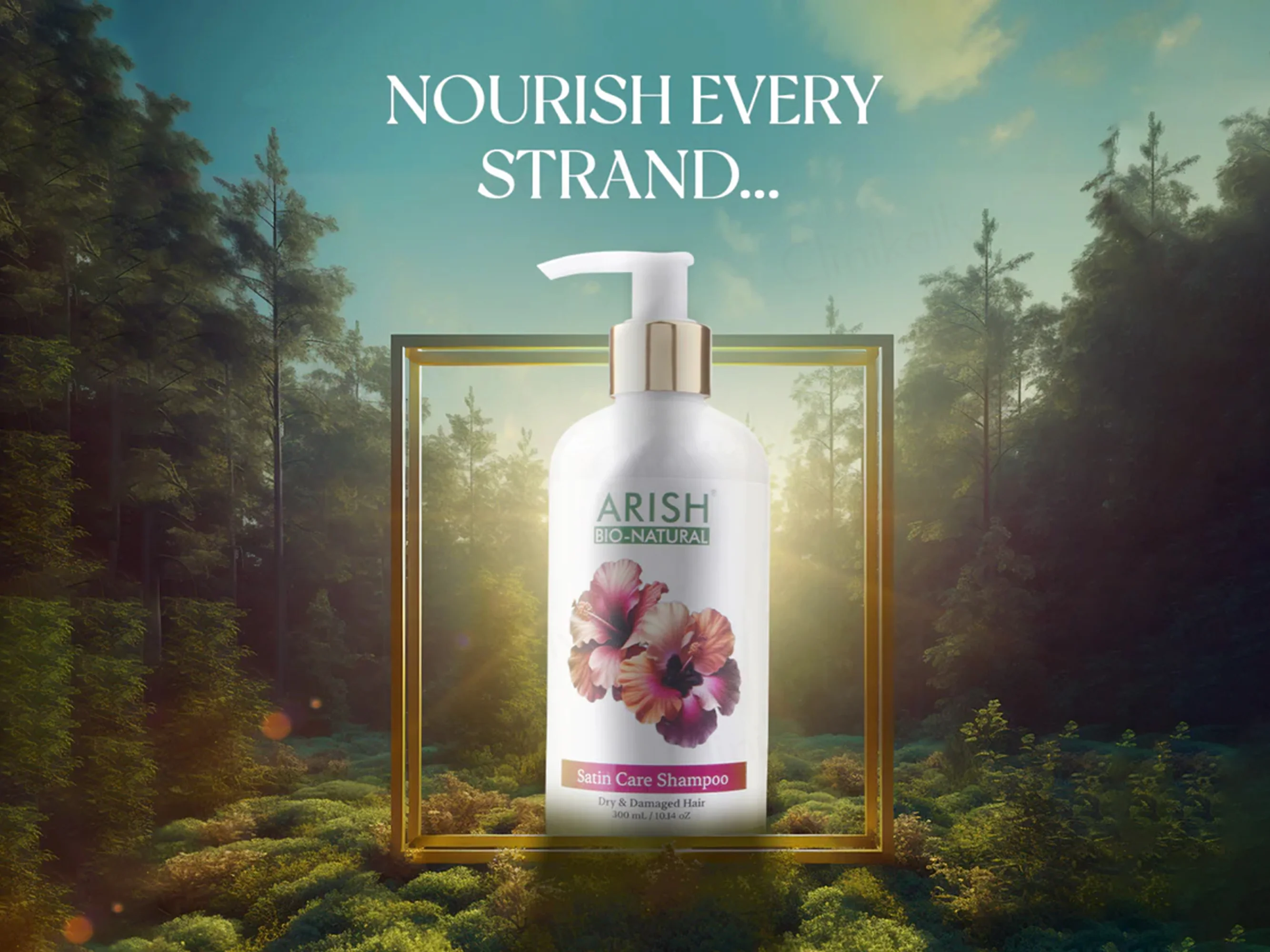 Arish Bio-Natural Satin Care Shampoo For Dry & Damaged Hair - Image 8