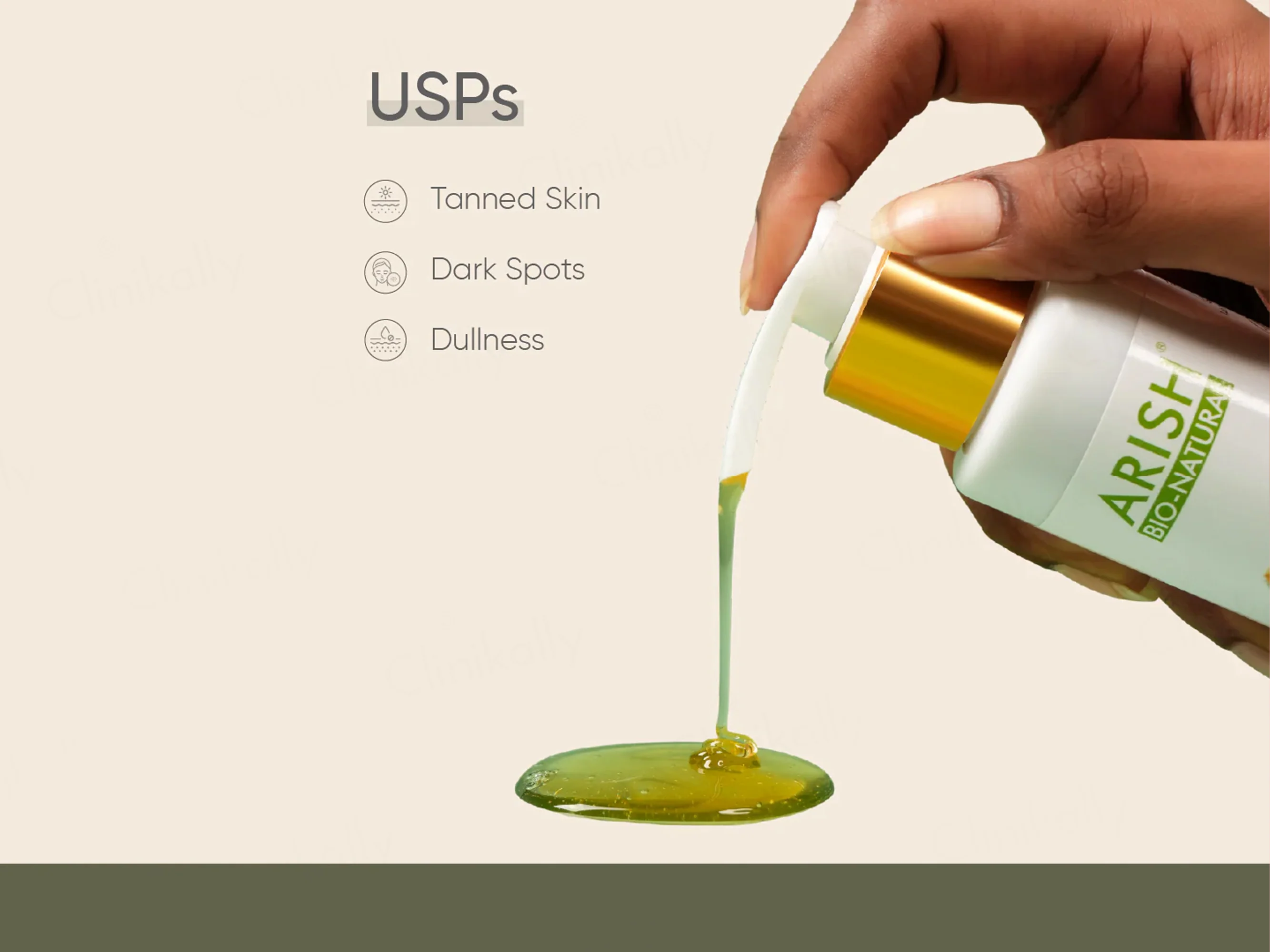 Arish Bio-Natural Tanclear Detan & Skin Brightening Face Wash - Image 6