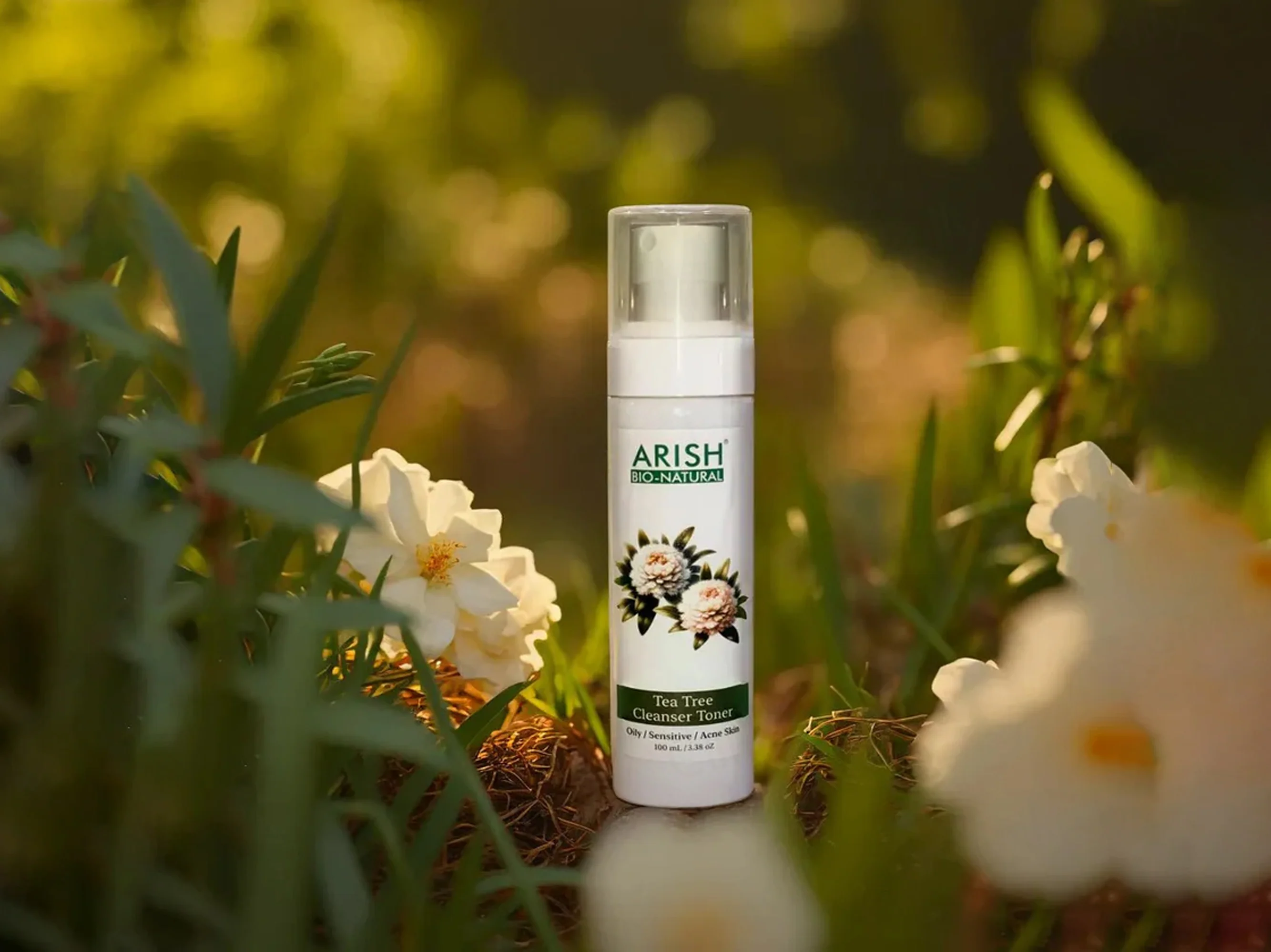 Arish Bio-Natural Tea Tree Cleanser Toner - Image 7