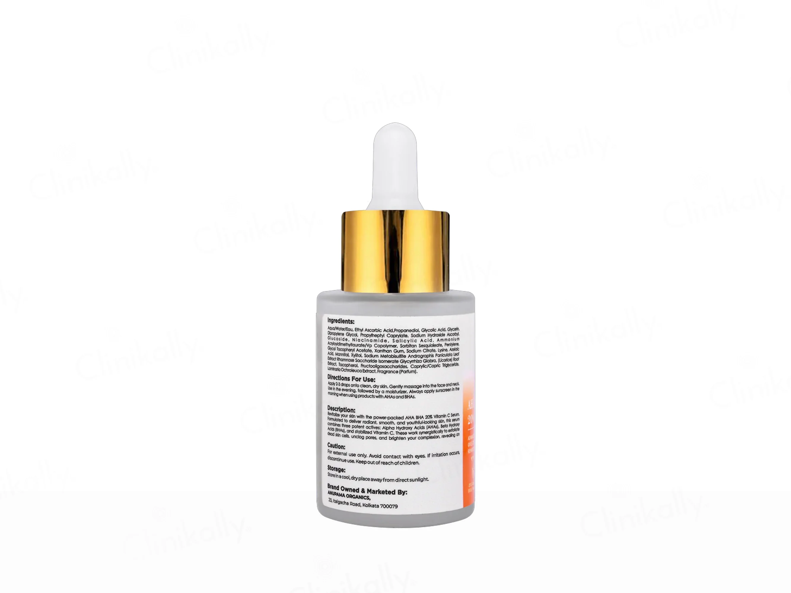 Arish Organic AHA BHA 20% Vitamin C Serum - Image 2
