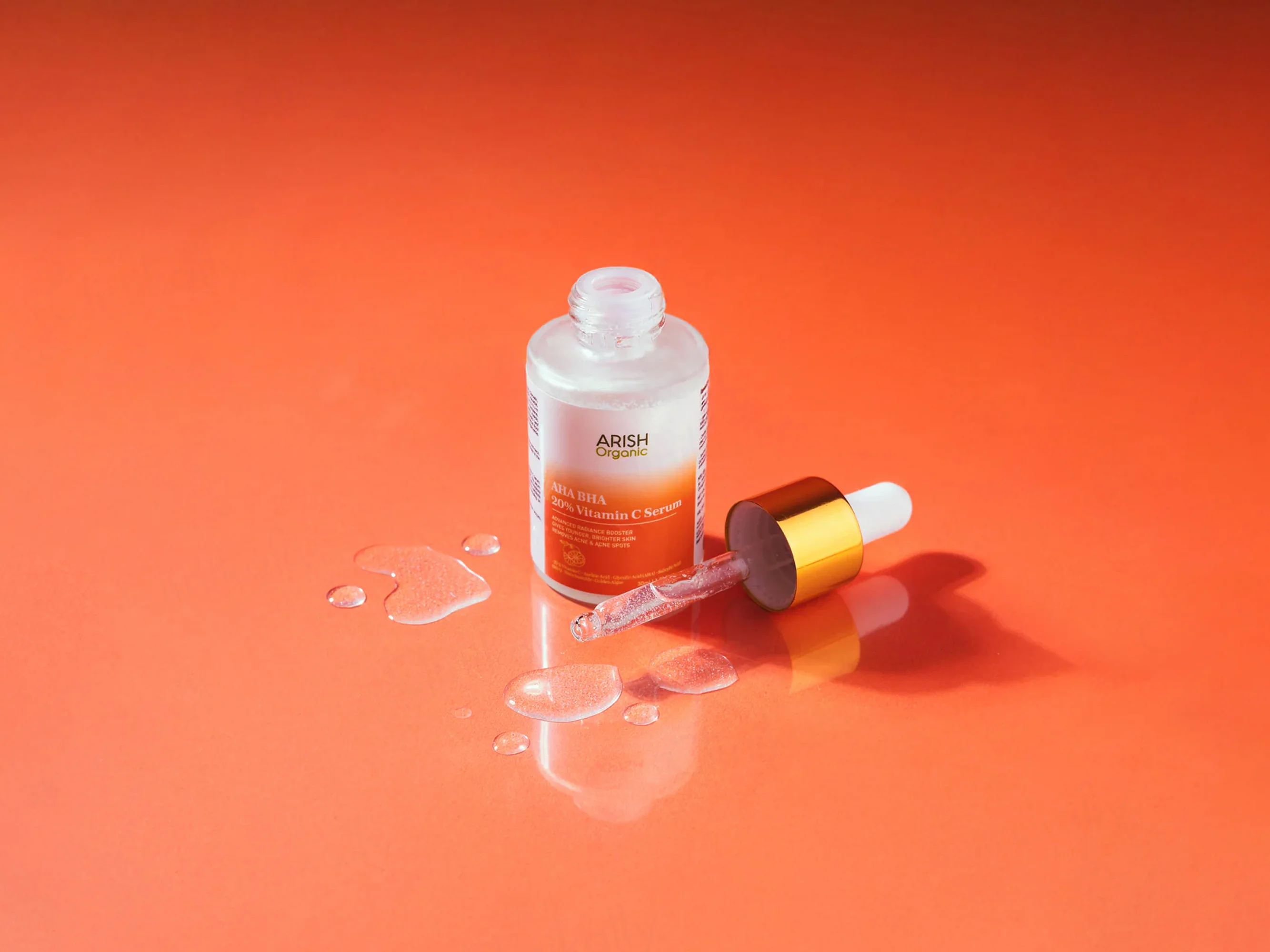 Arish Organic AHA BHA 20% Vitamin C Serum - Image 6