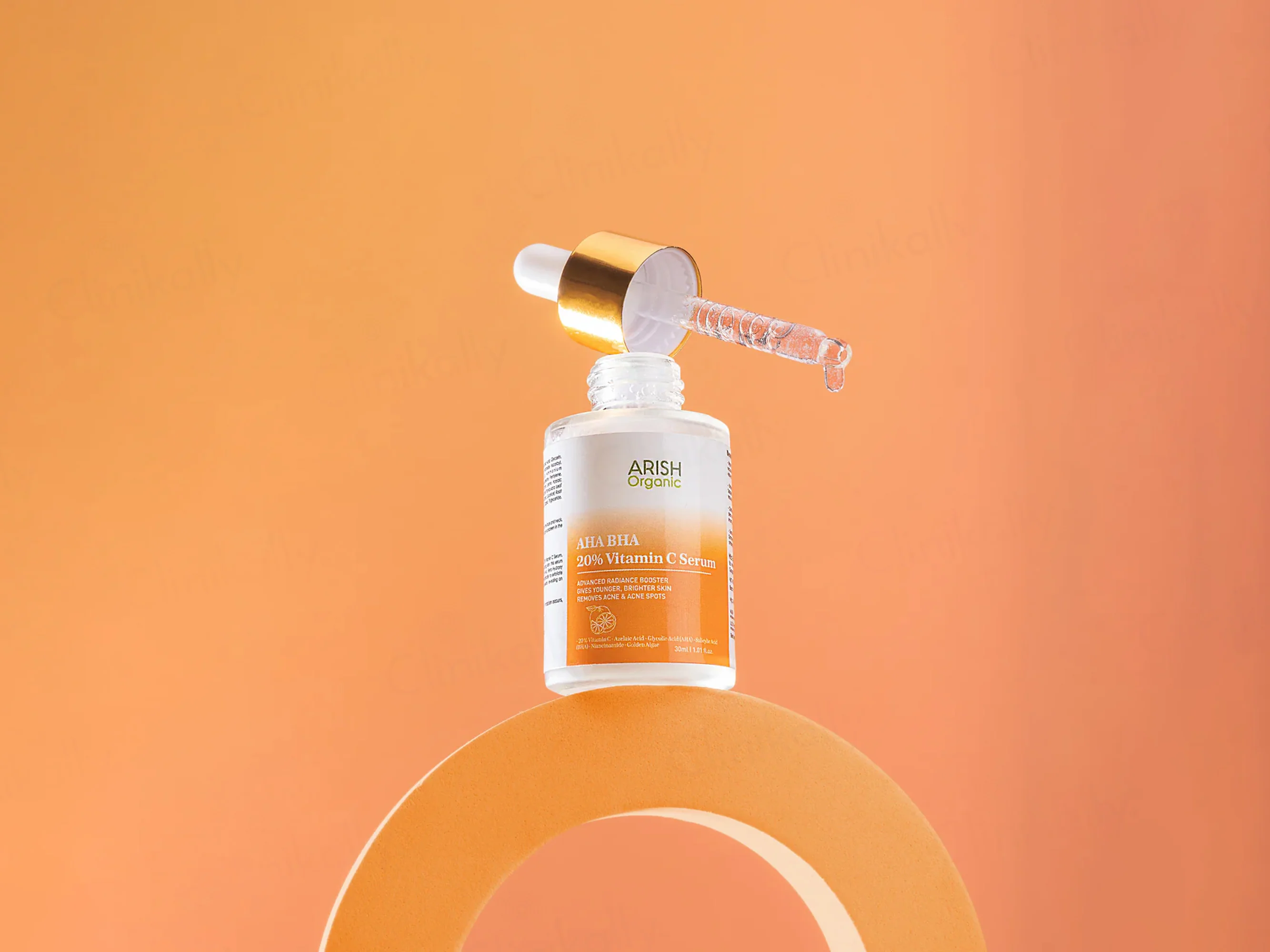 Arish Organic AHA BHA 20% Vitamin C Serum - Image 7