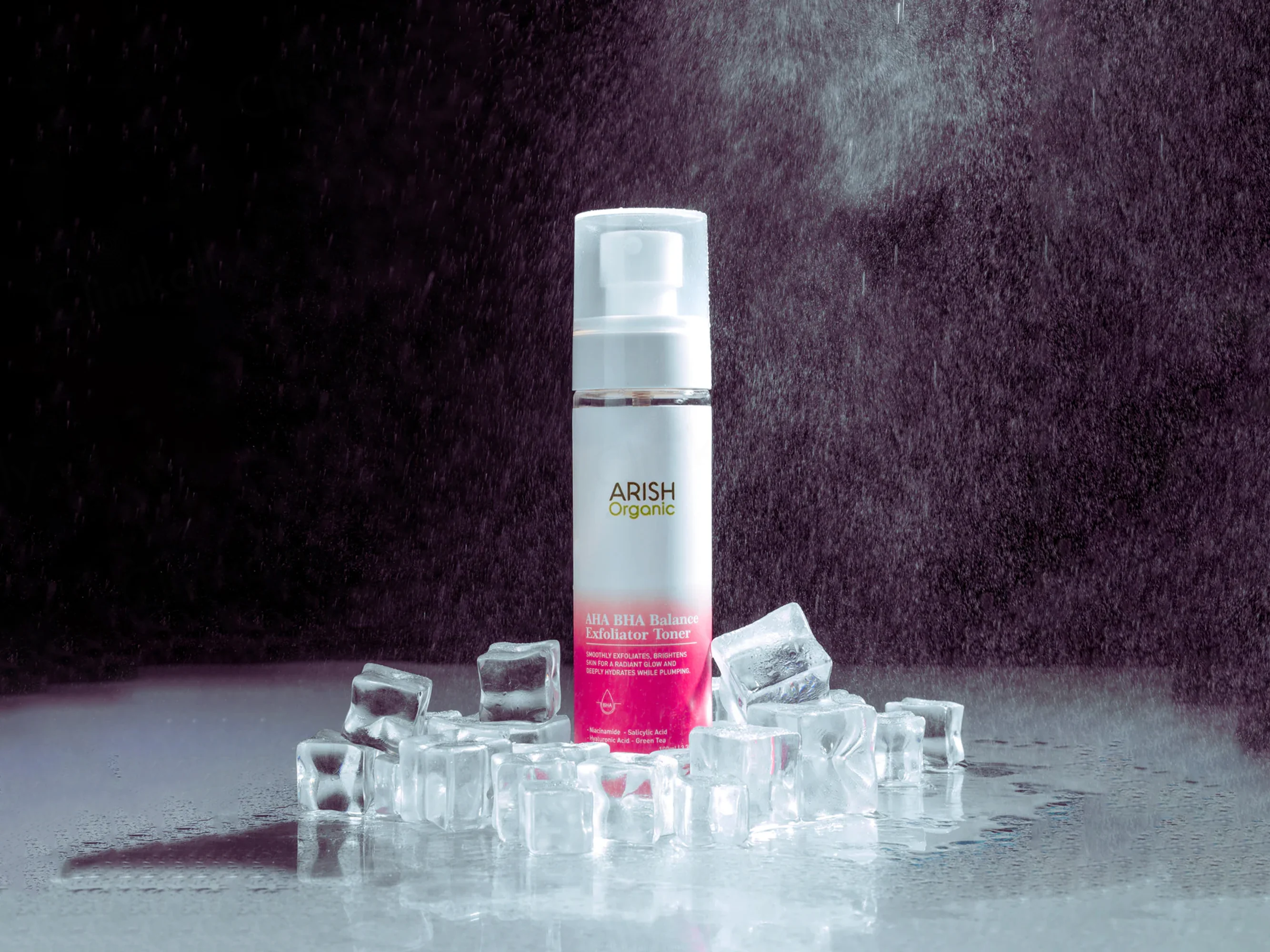 Arish Organic AHA BHA Balance Exfoliator Toner - Image 4