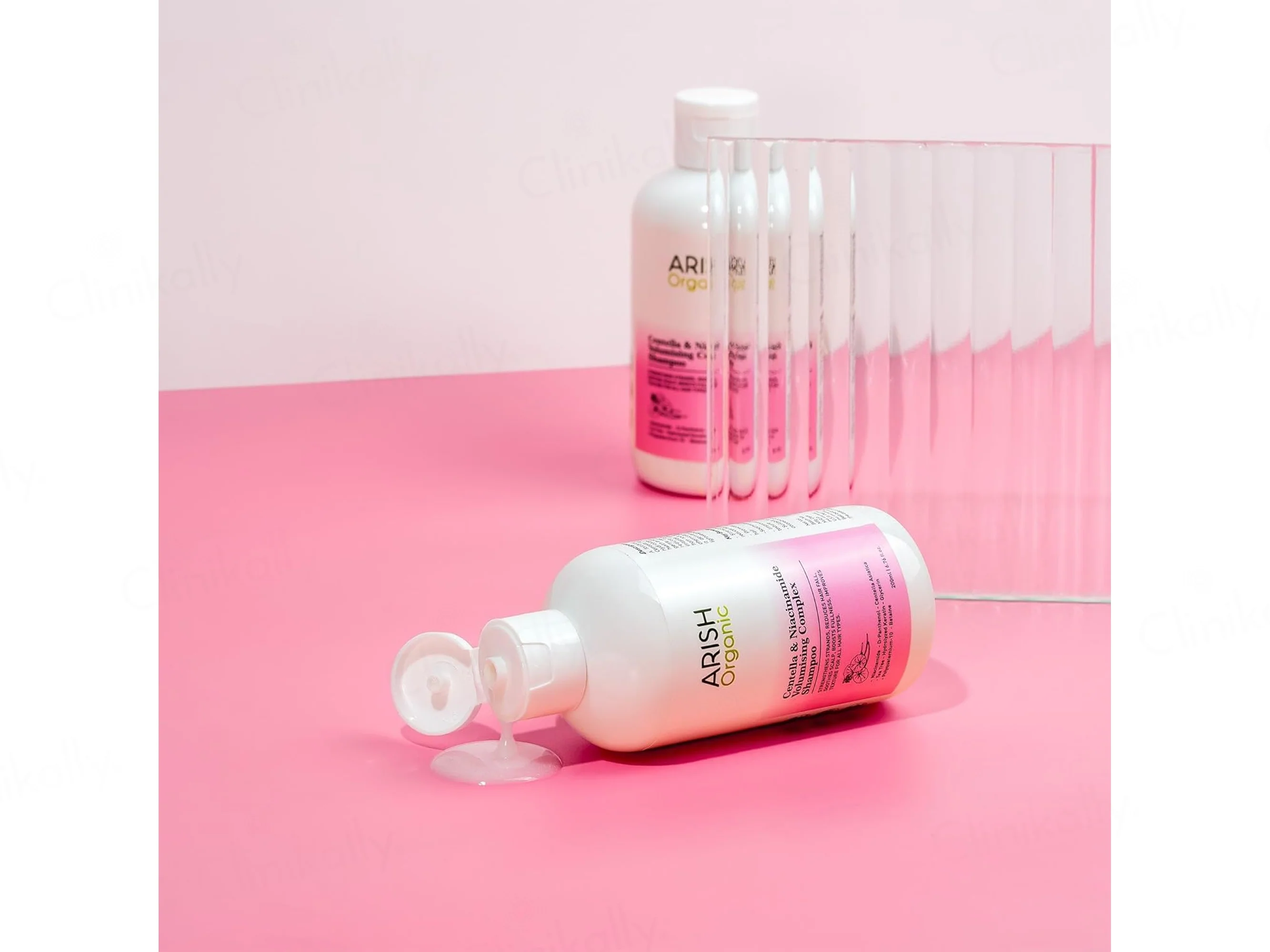 Arish Organic Centella & Niacinamide Volumising Complex Shampoo - Image 5