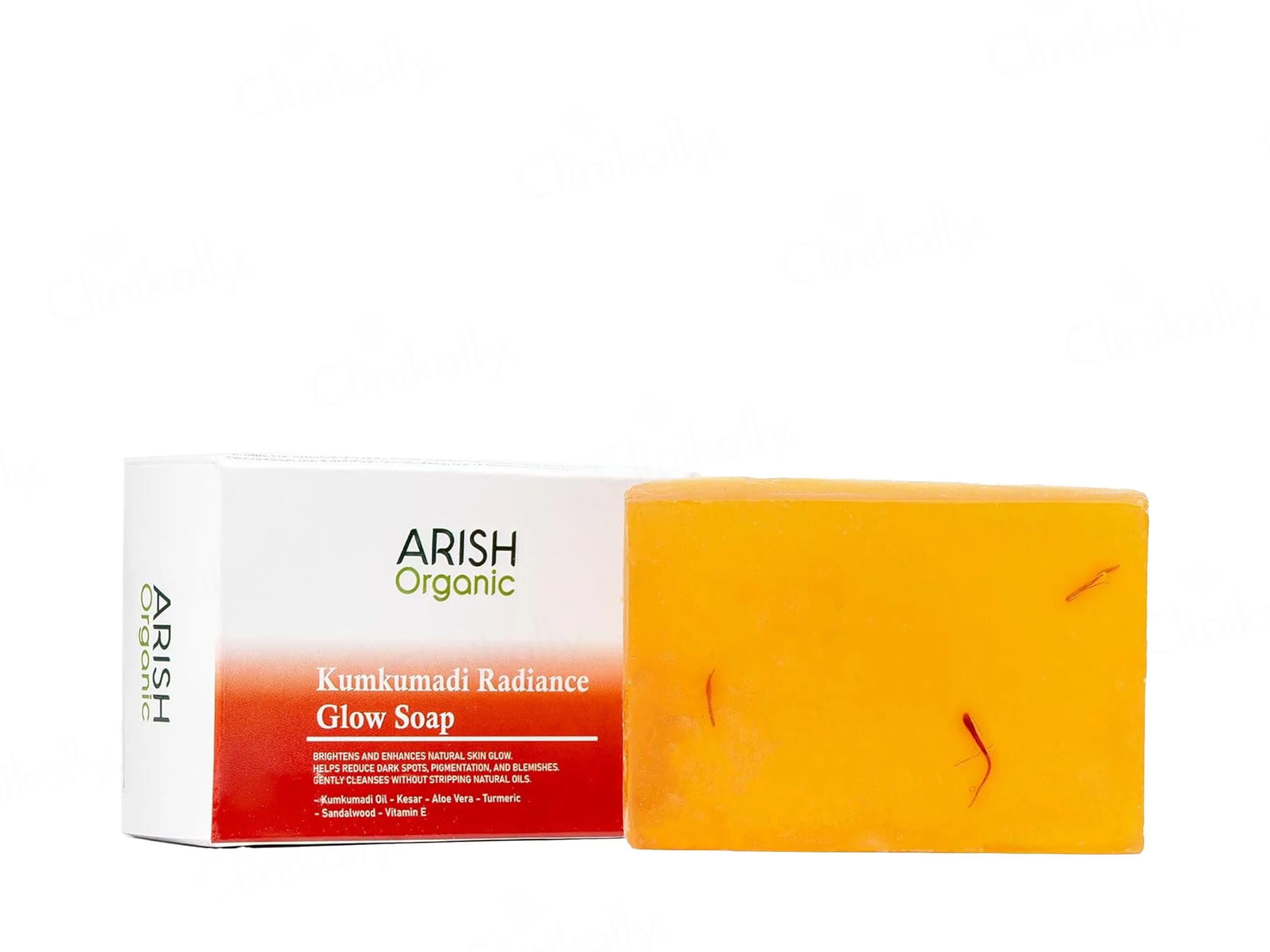 Arish Organic Kumkumadi Radiance Glow Soap - Image 2