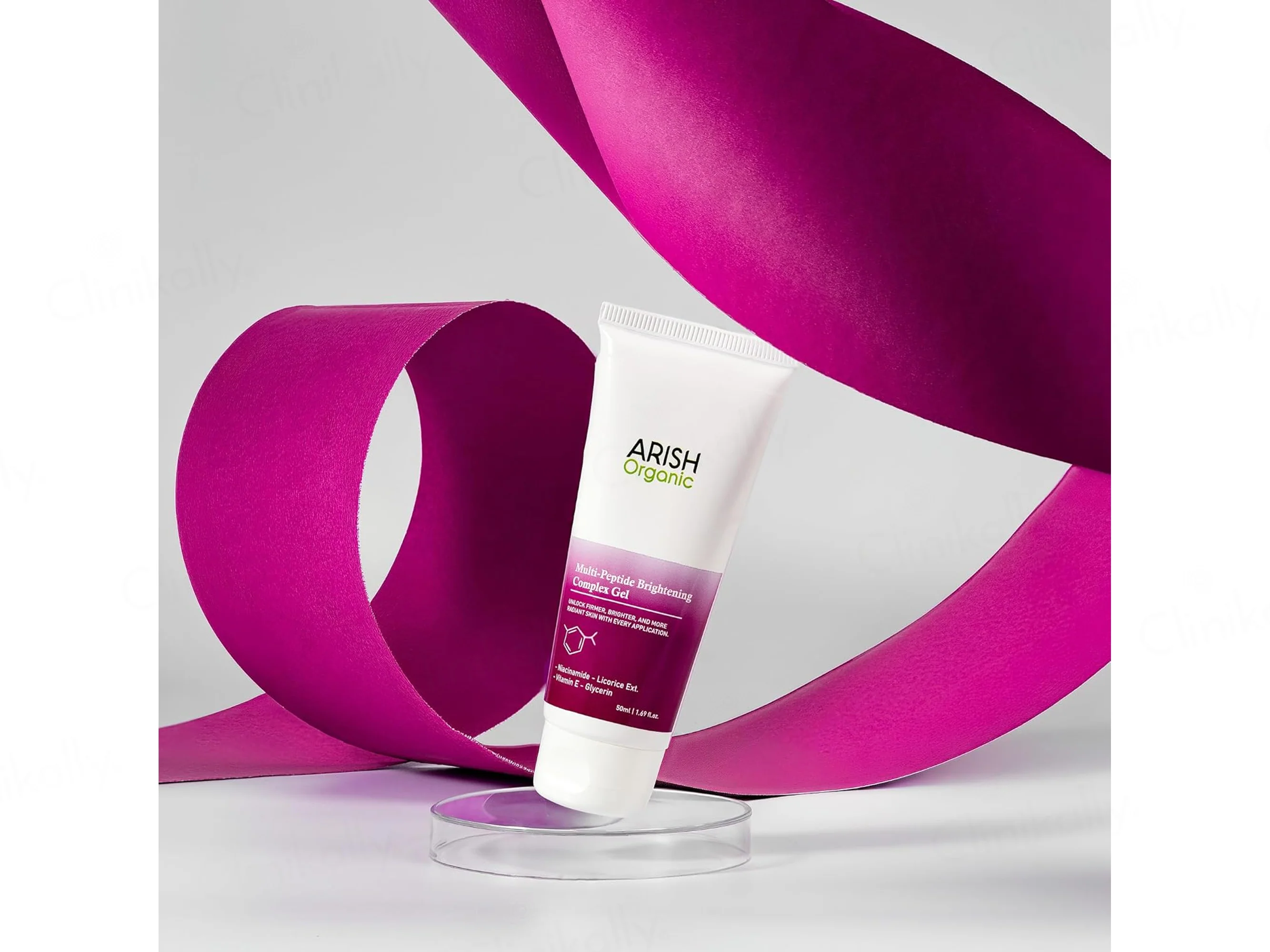 Arish Organic Multi-Peptide Brightening Complex Gel - Image 3