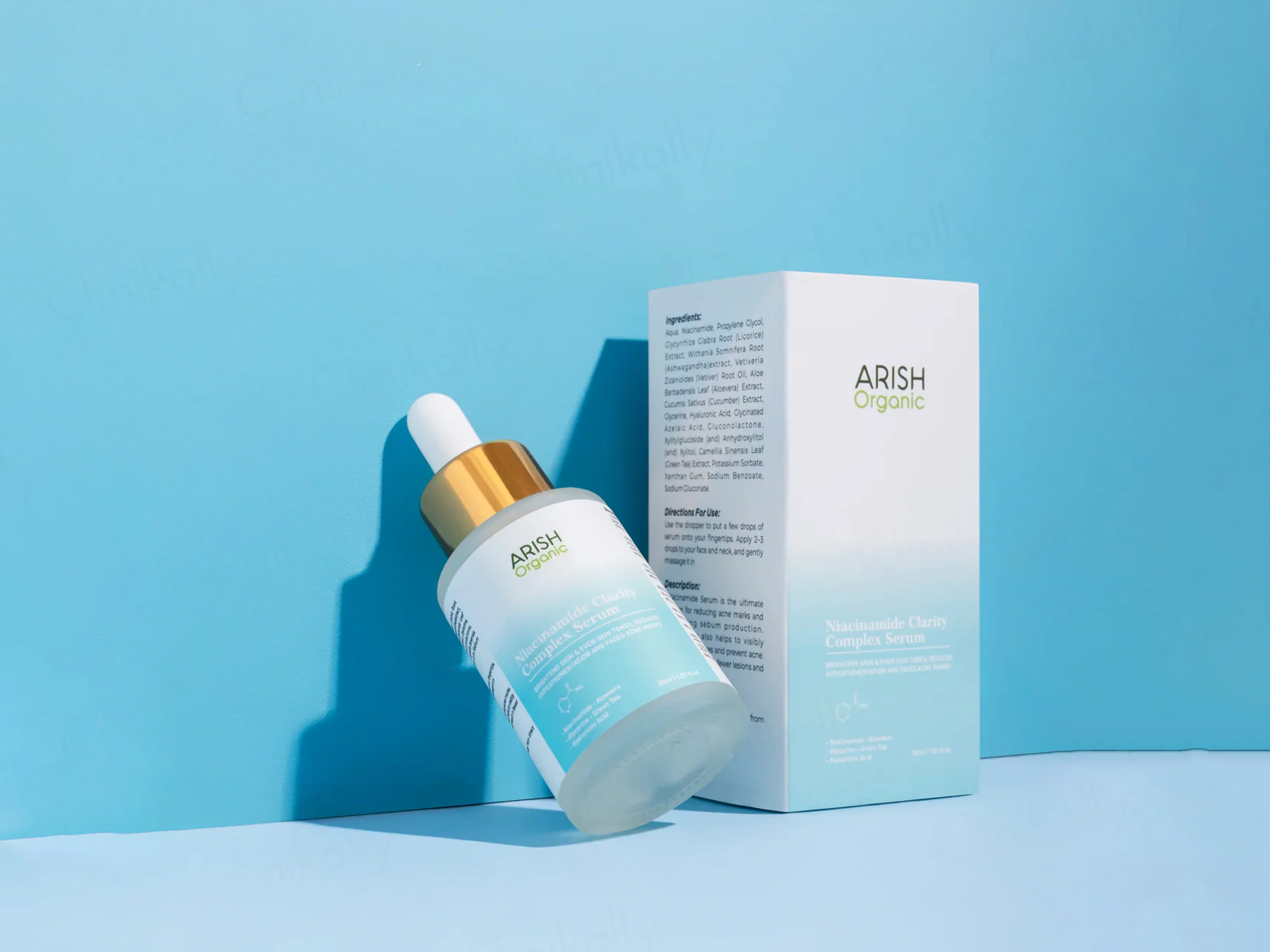 Arish Organic Niacinamide Clarity Complex Serum - Image 3