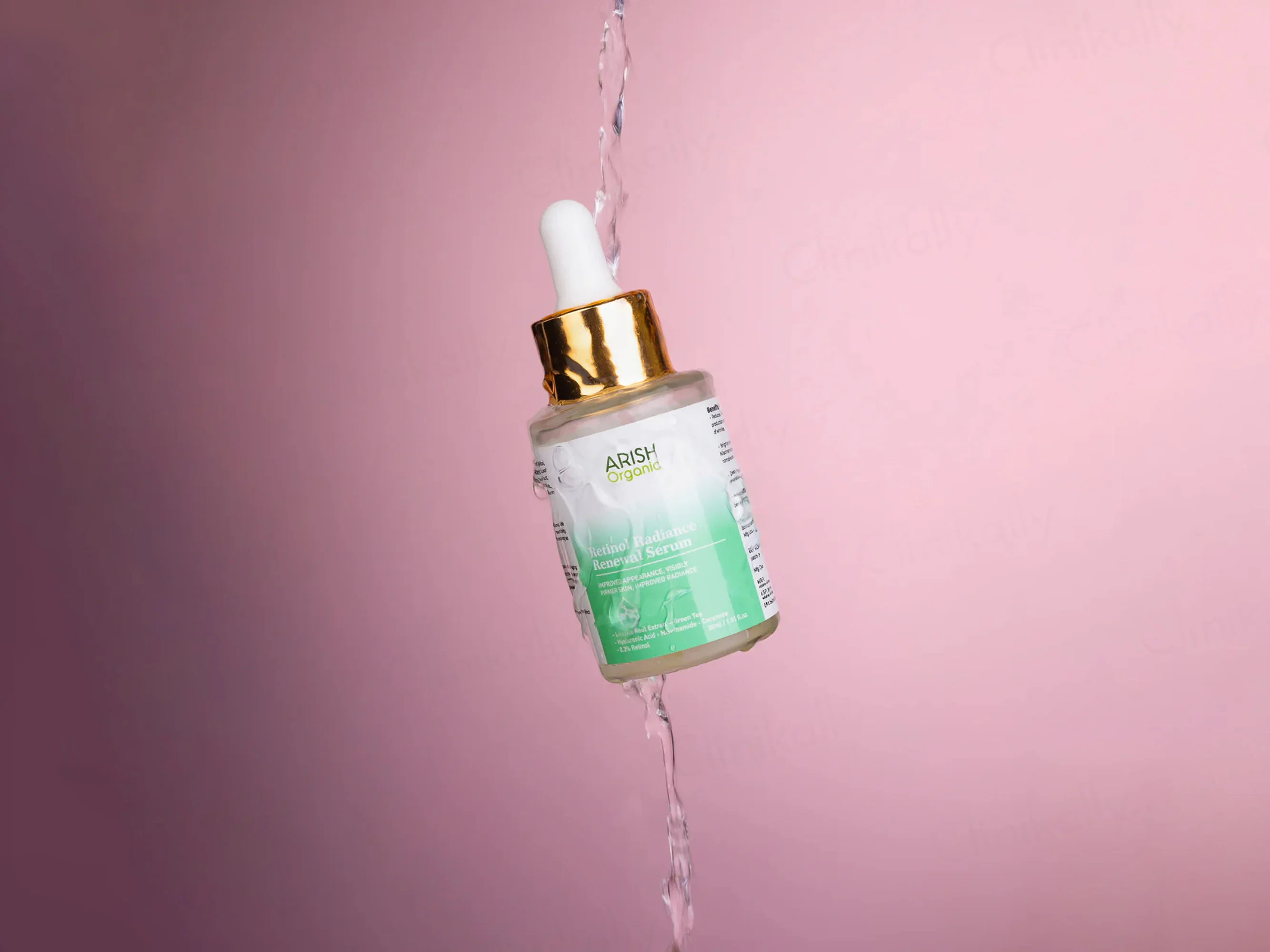 Arish Organic Retinol Radiance Renewal Serum - Image 5