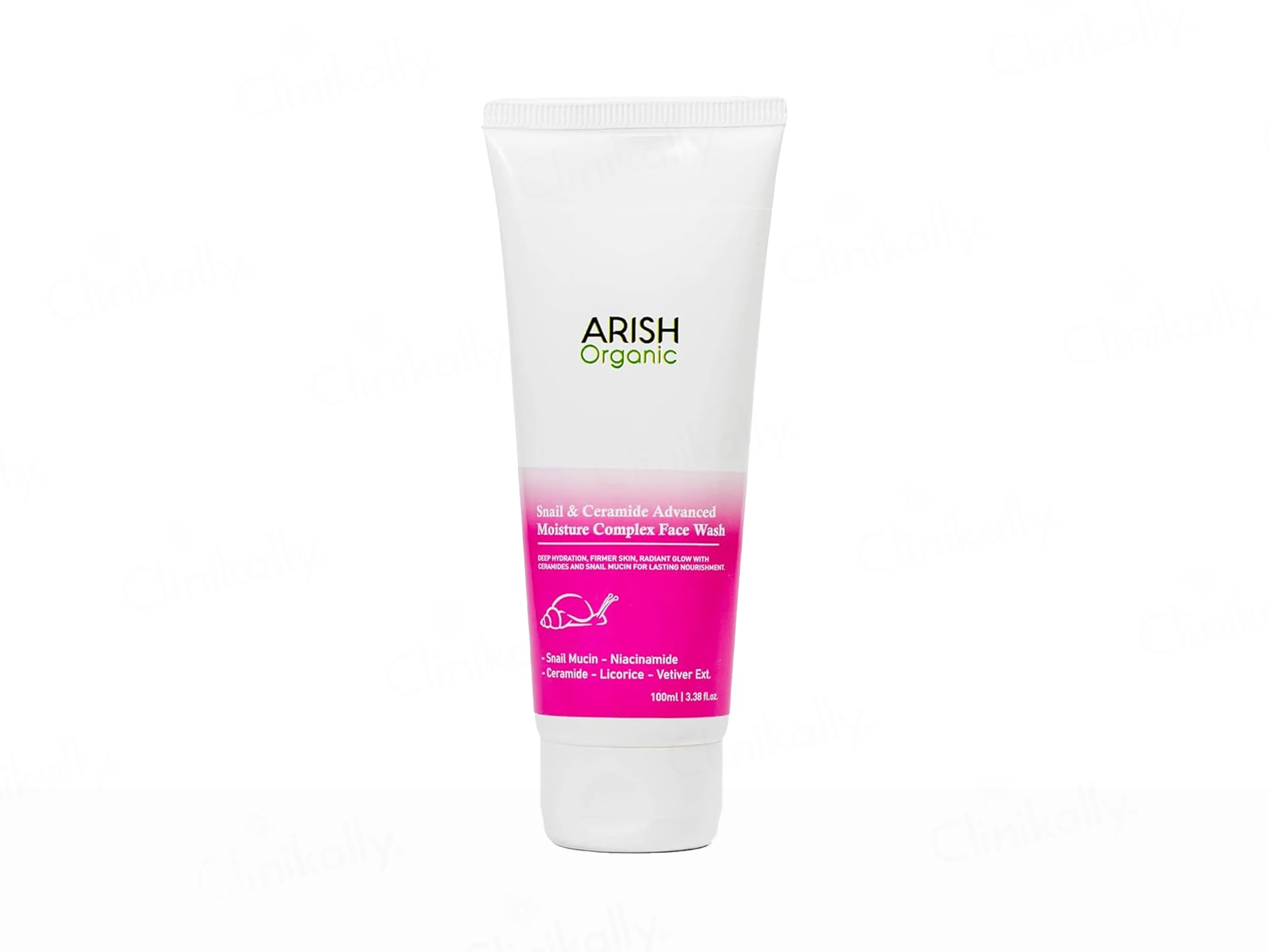 Arish Organic Snail & Ceramide Advanced Moisture Complex Face Wash