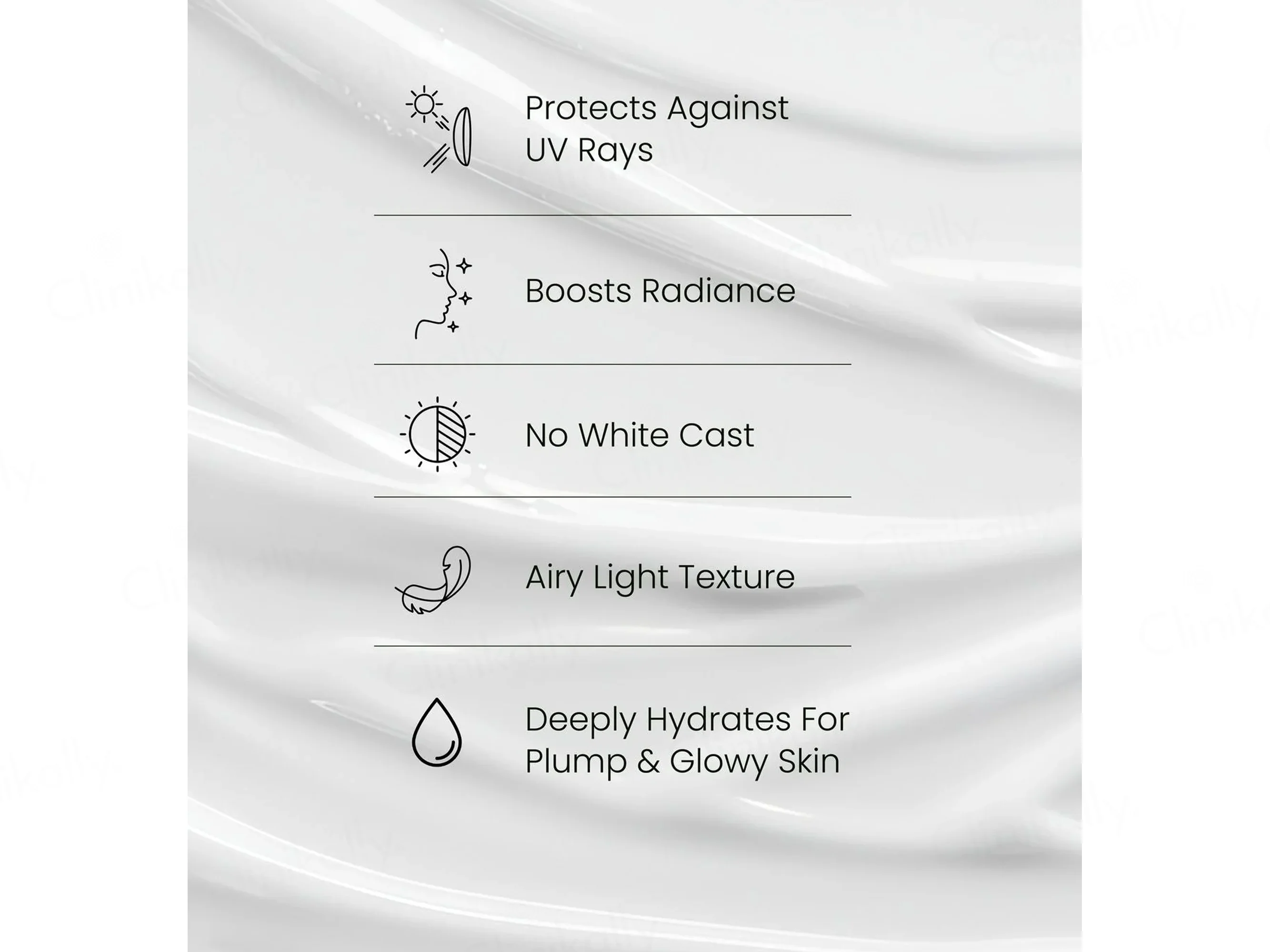 Arish Organic Vitamin C & Hyaluronic Acid Glow Sunscreen SPF 50 PA++++ - Image 4