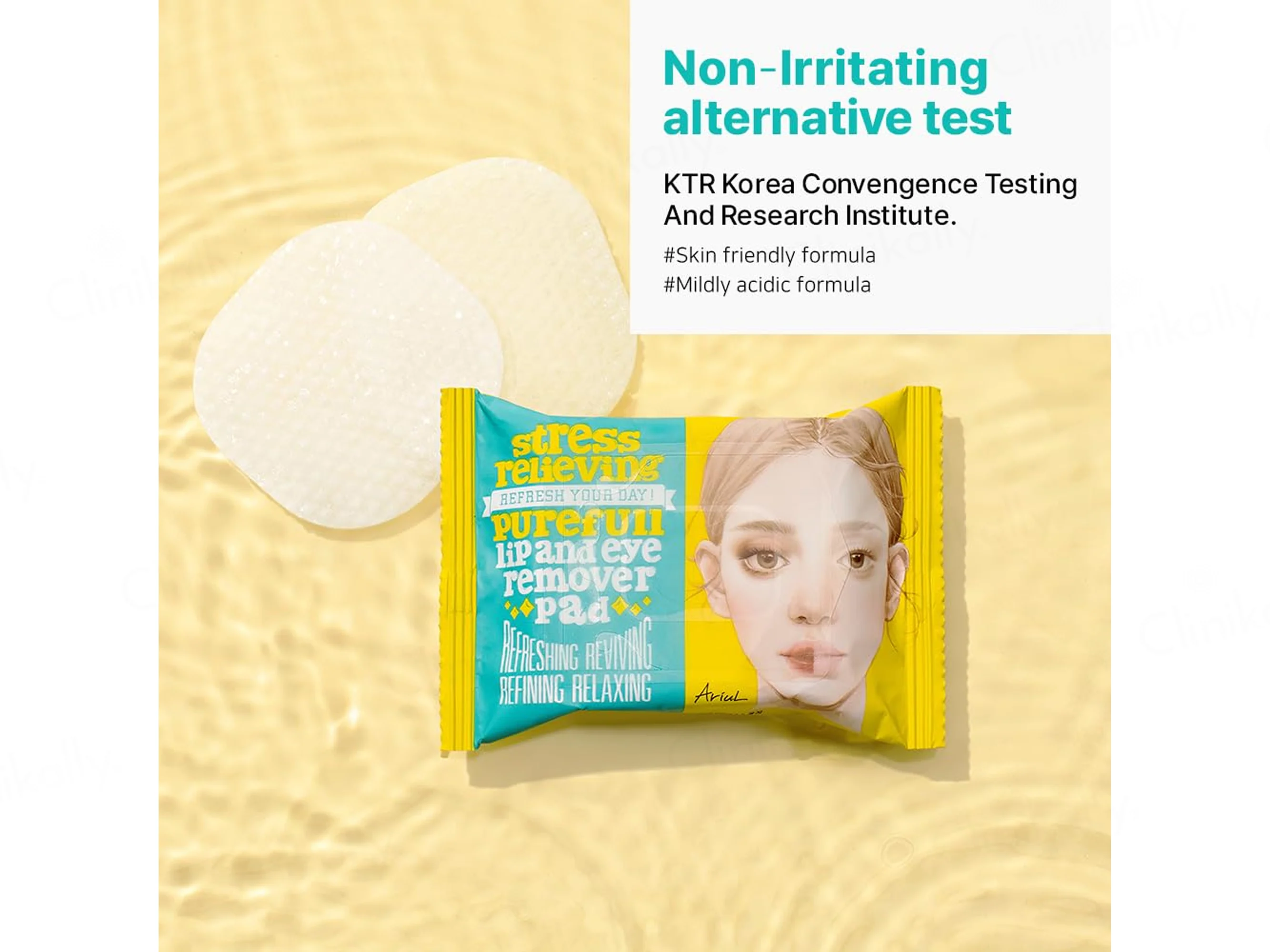 Ariul The Perfect Lip And Eye Remover Pad - Image 5