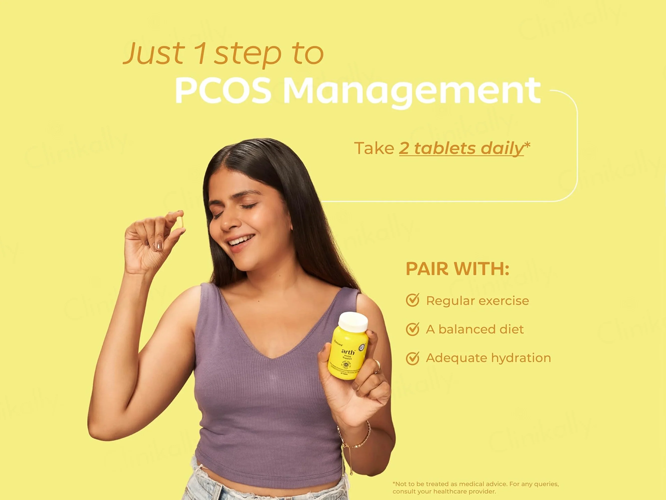 Arth PCOS Support Nutraceutical Tablet For Women - Image 4