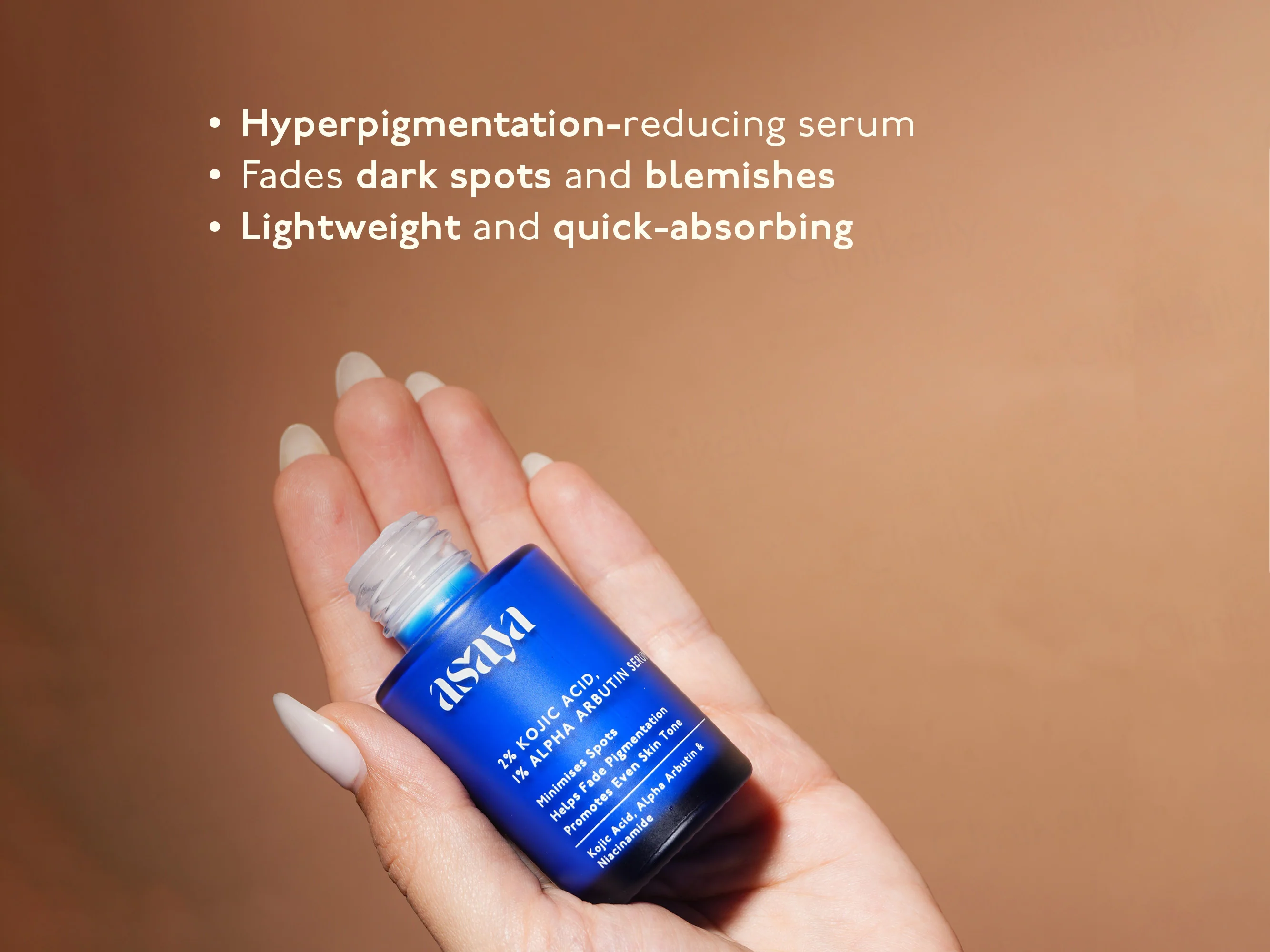 Asaya 2% Kojic Acid + 1% Alpha Arbutin Face Serum - Image 6