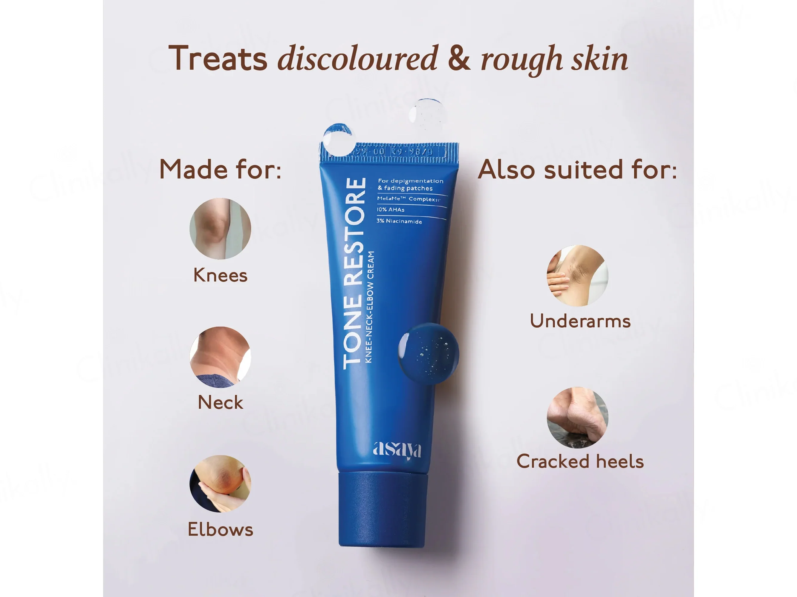 Asaya Tone Restore Knee-Neck-Elbow Depigmentation Cream - Image 10