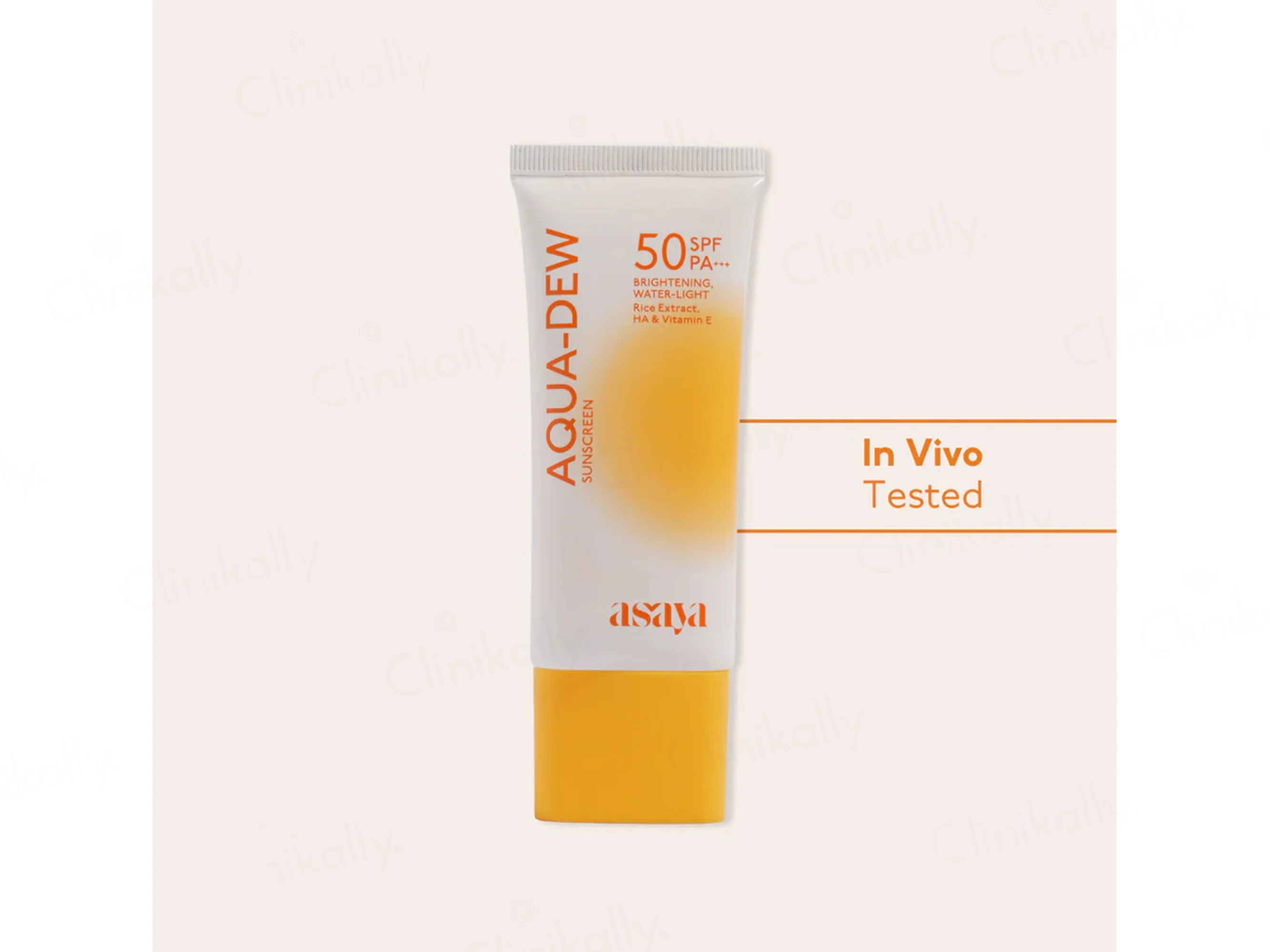 Asaya Under One Sun Aqua-Dew Sunscreen SPF 50 PA+++ - Image 3