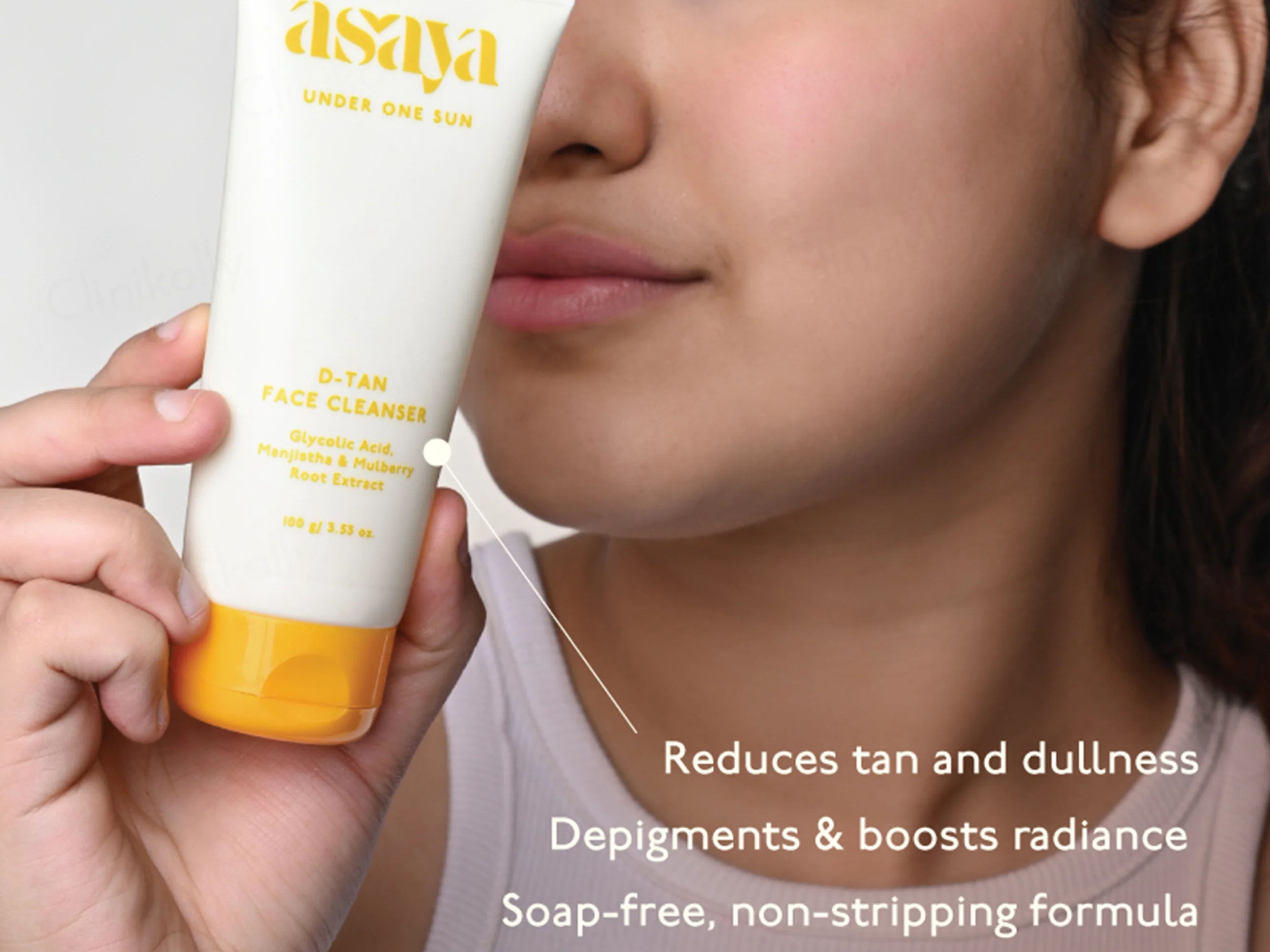 Asaya Under One Sun Detan Face Face Cleanser - Image 5
