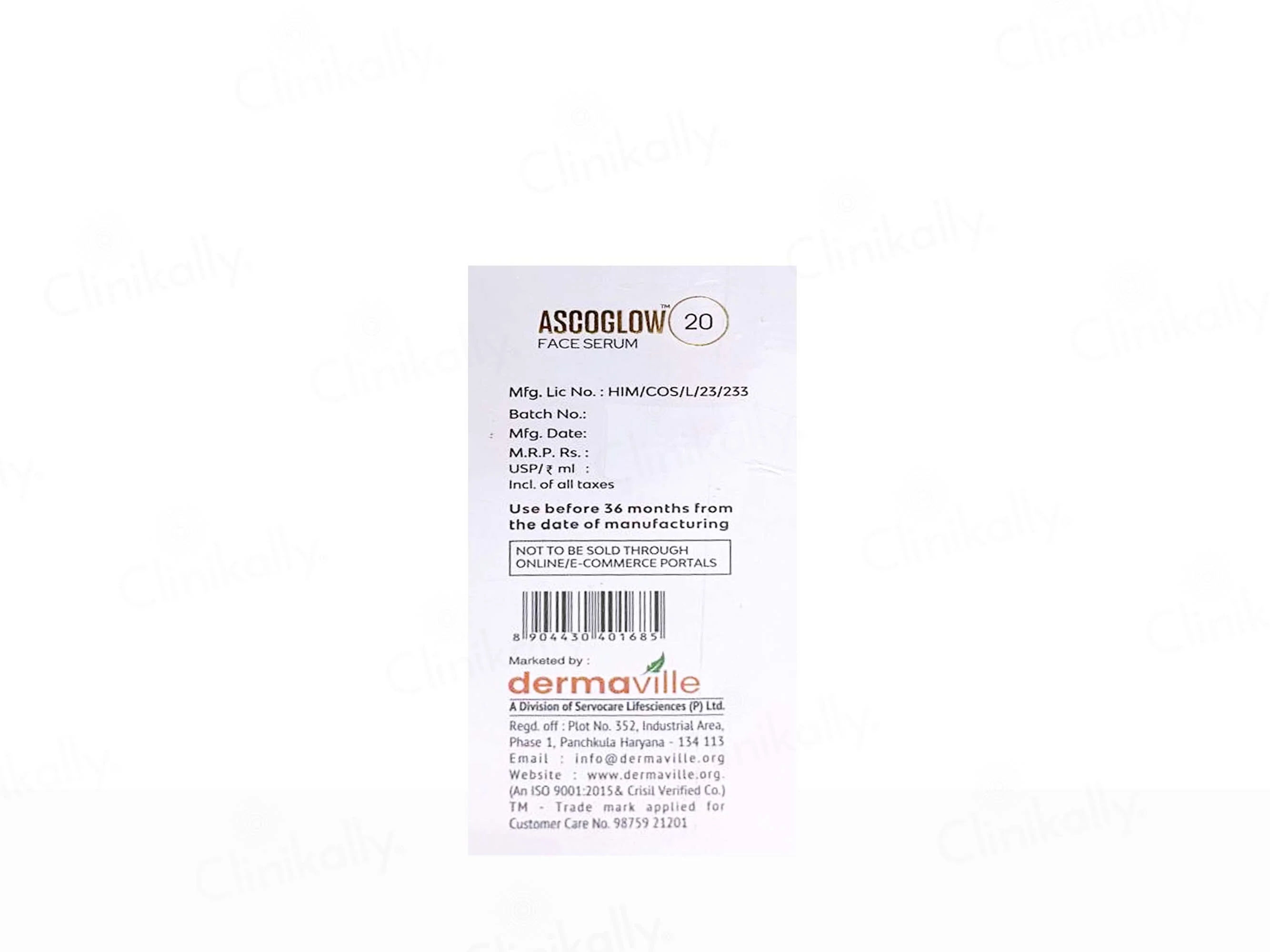 Ascoglow 20 Radiance & Collagen Boosting Face Serum - Image 3