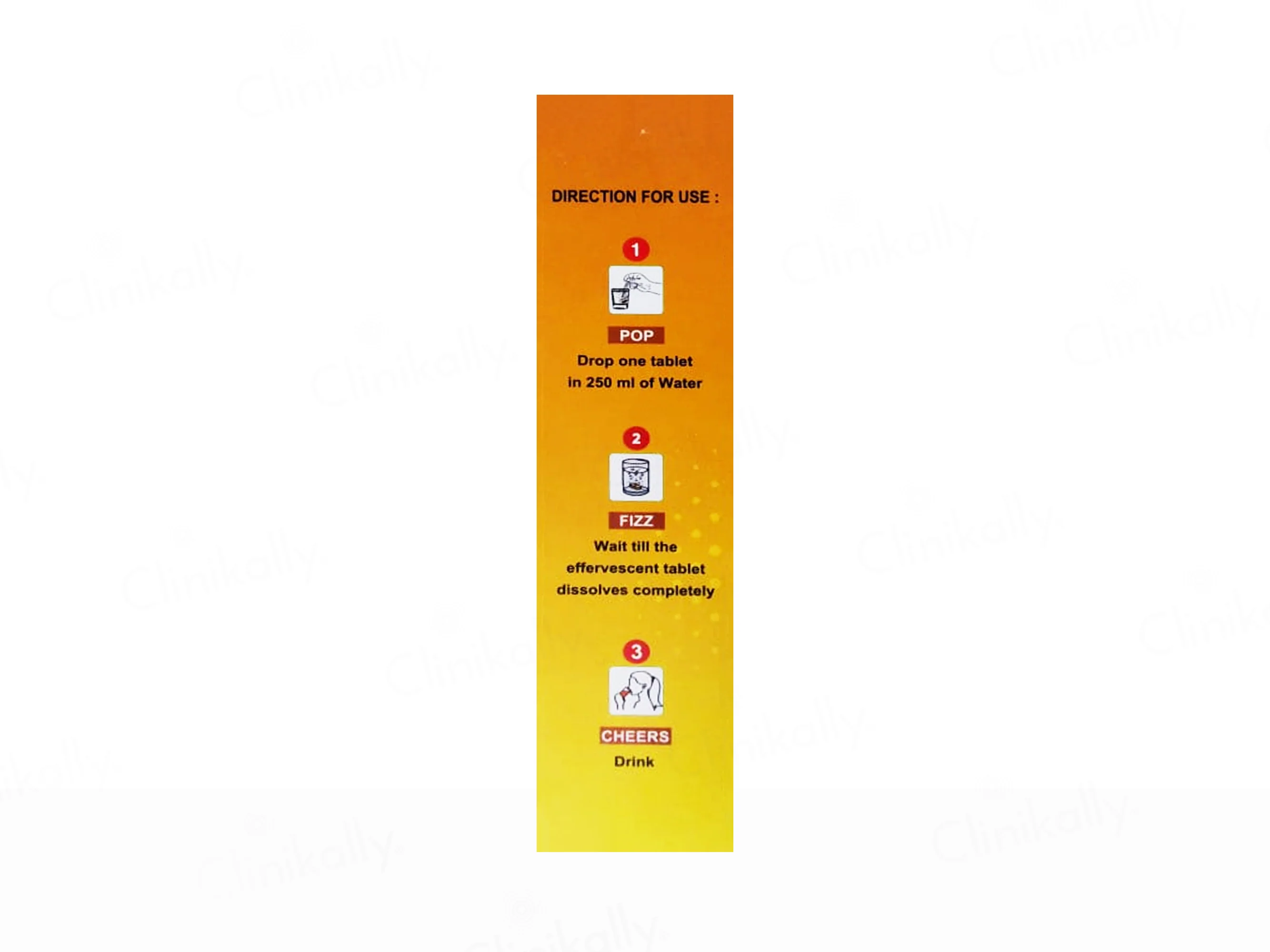 AVC-1000 Natural Vitamin C & Zinc Effervescent Tablet - Image 2