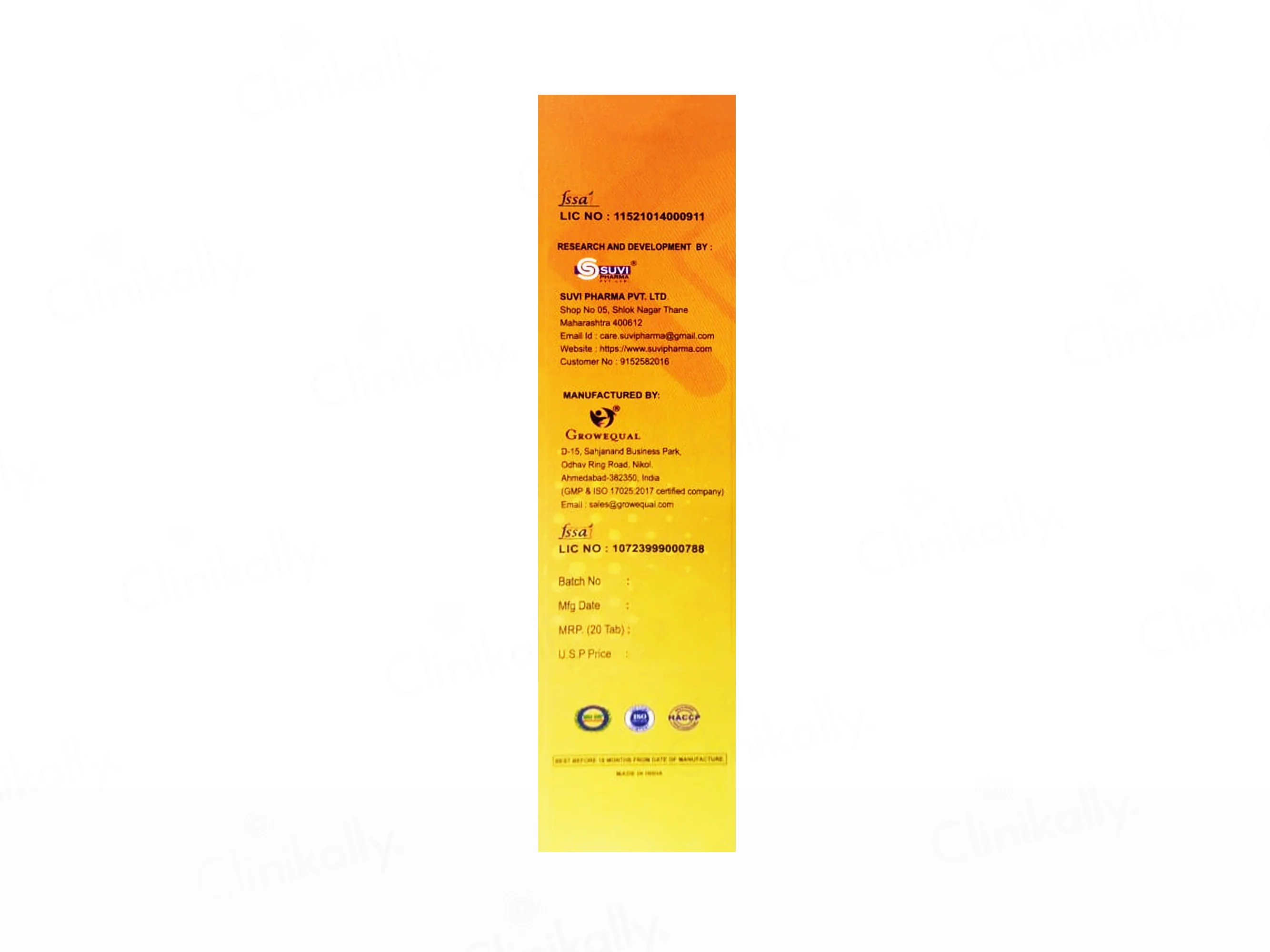 AVC-1000 Natural Vitamin C & Zinc Effervescent Tablet - Image 3