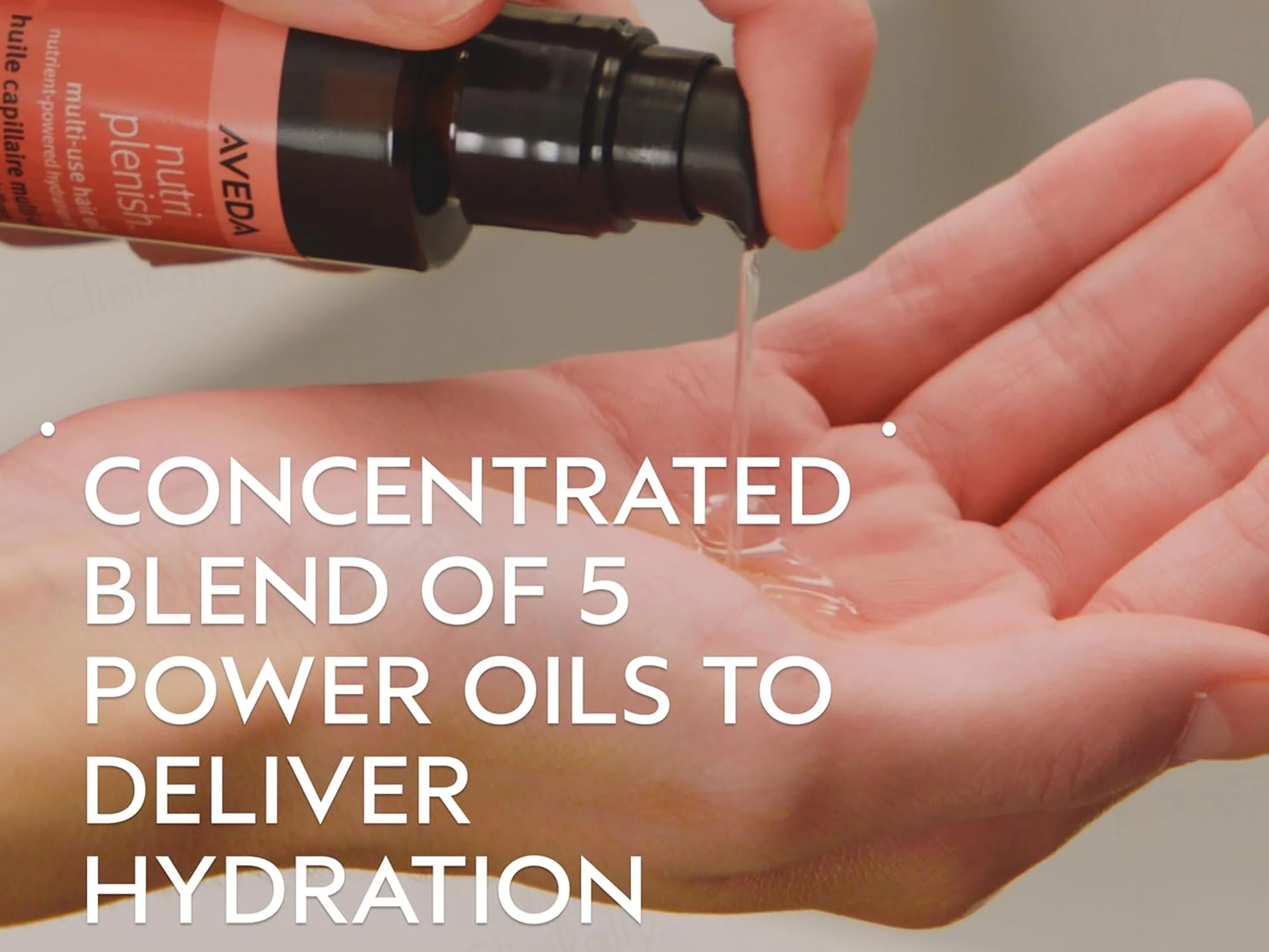 Aveda Nutri Plenish Multi-Use Hair Oil For Hydration & Shine - Image 2