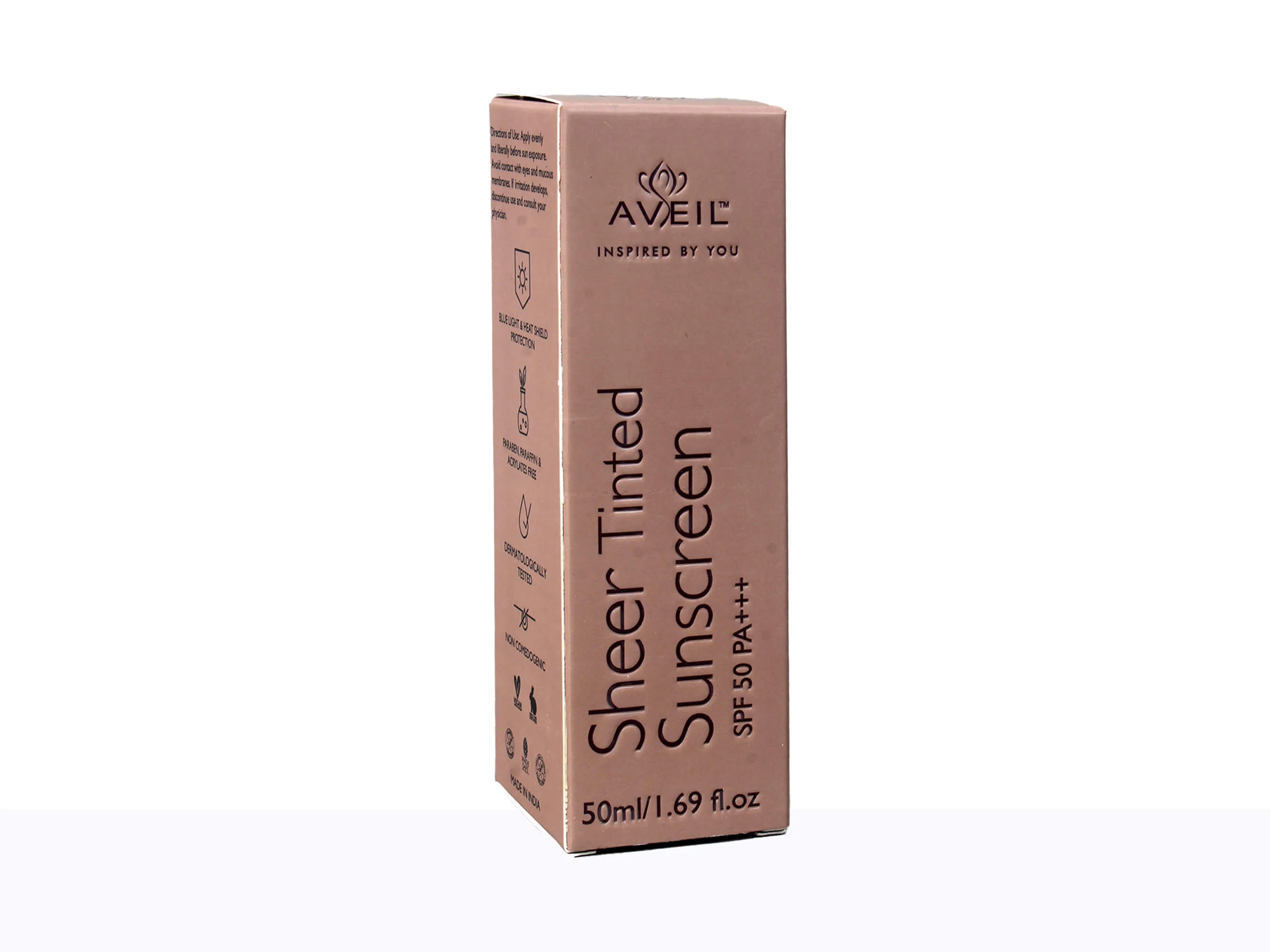 Aveil Sheer Tinted Sunscreen SPF 50 PA+++ - Image 3