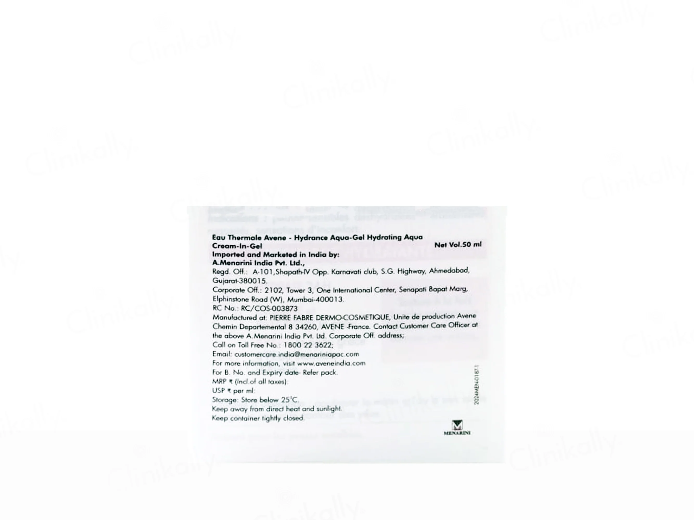 Avene Hydrance Hydrating Aqua Cream-In-Gel - Image 4