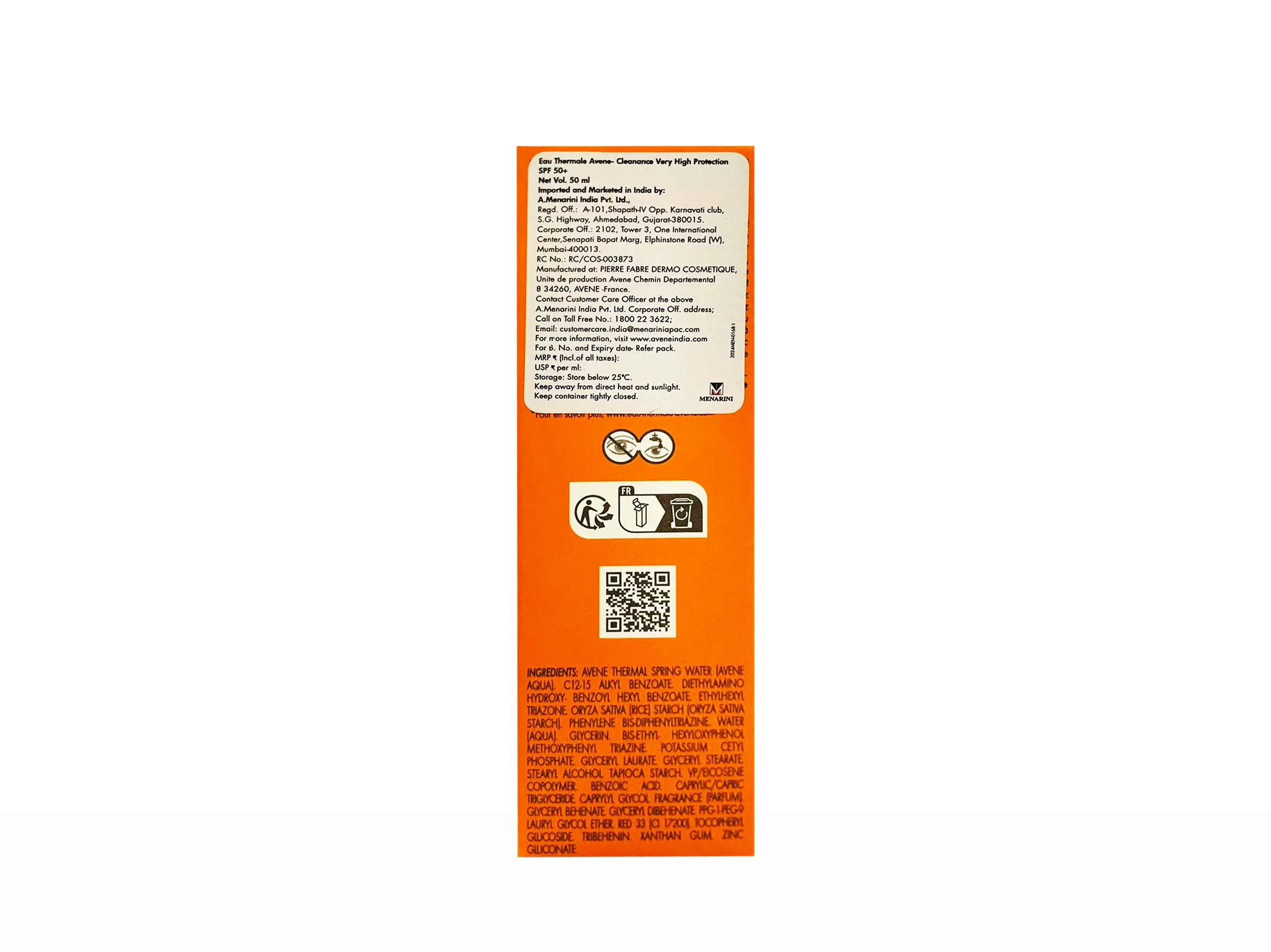 Avene Very High Protection Cleanance Ultra-Light Sunscreen SPF 50+ - Image 3