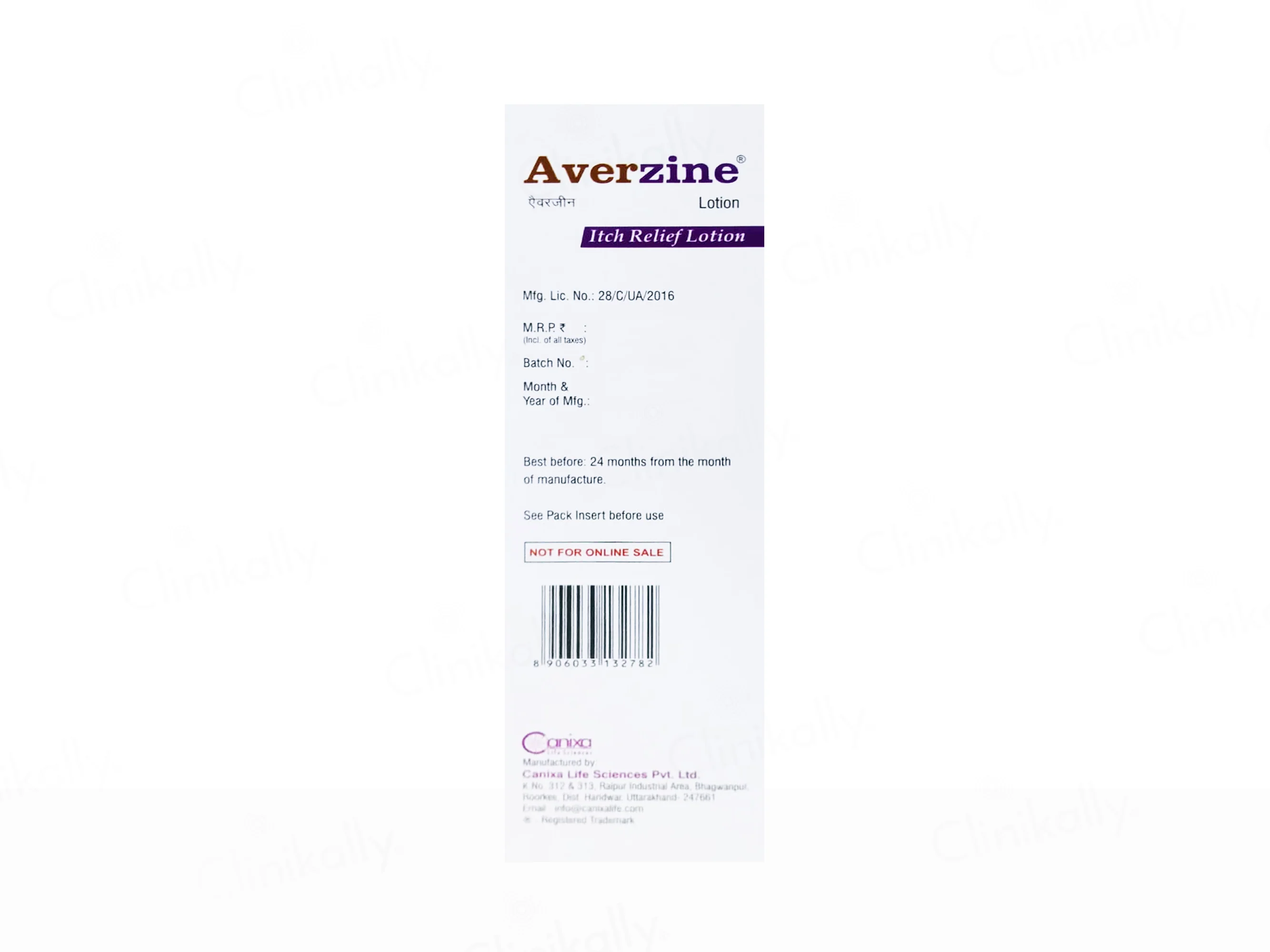 Averzine Itch Relief Lotion - Image 7