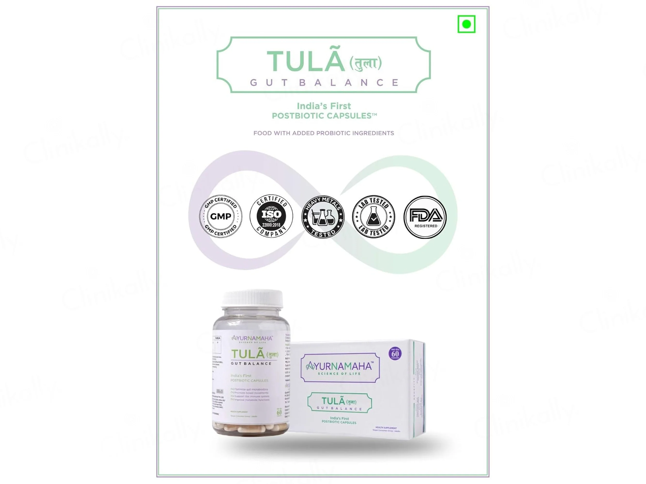 Ayurnamaha Tula Gut Balance Health Supplement Capsule - Image 3