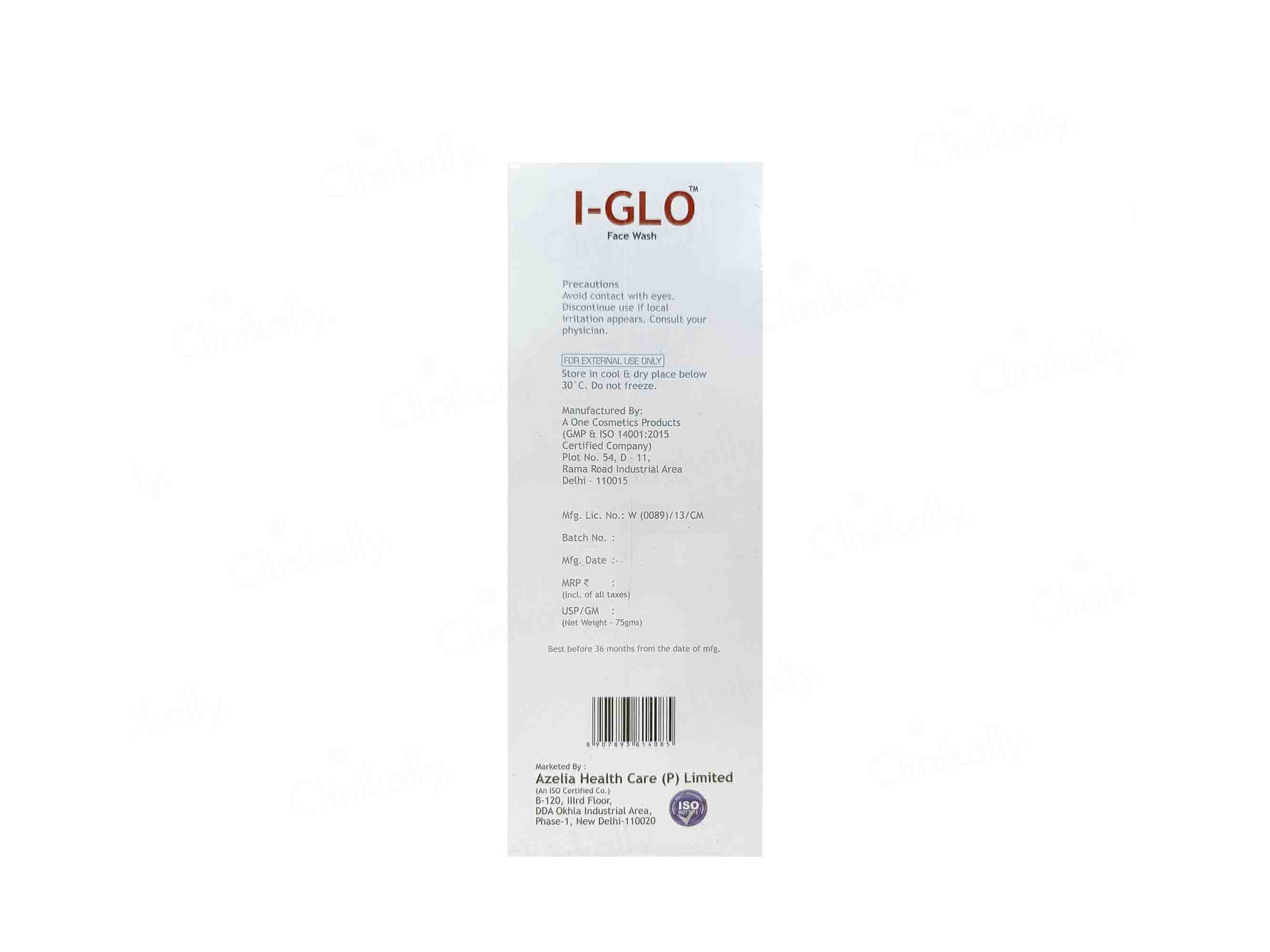 Azelia I-Glo Face Wash - Image 3