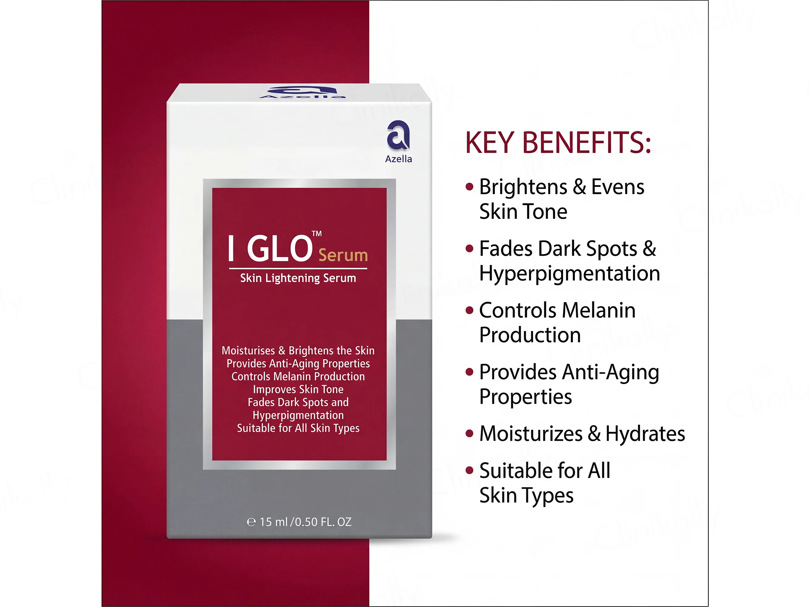 Azelia I-Glo Skin Lightening Serum - Image 2