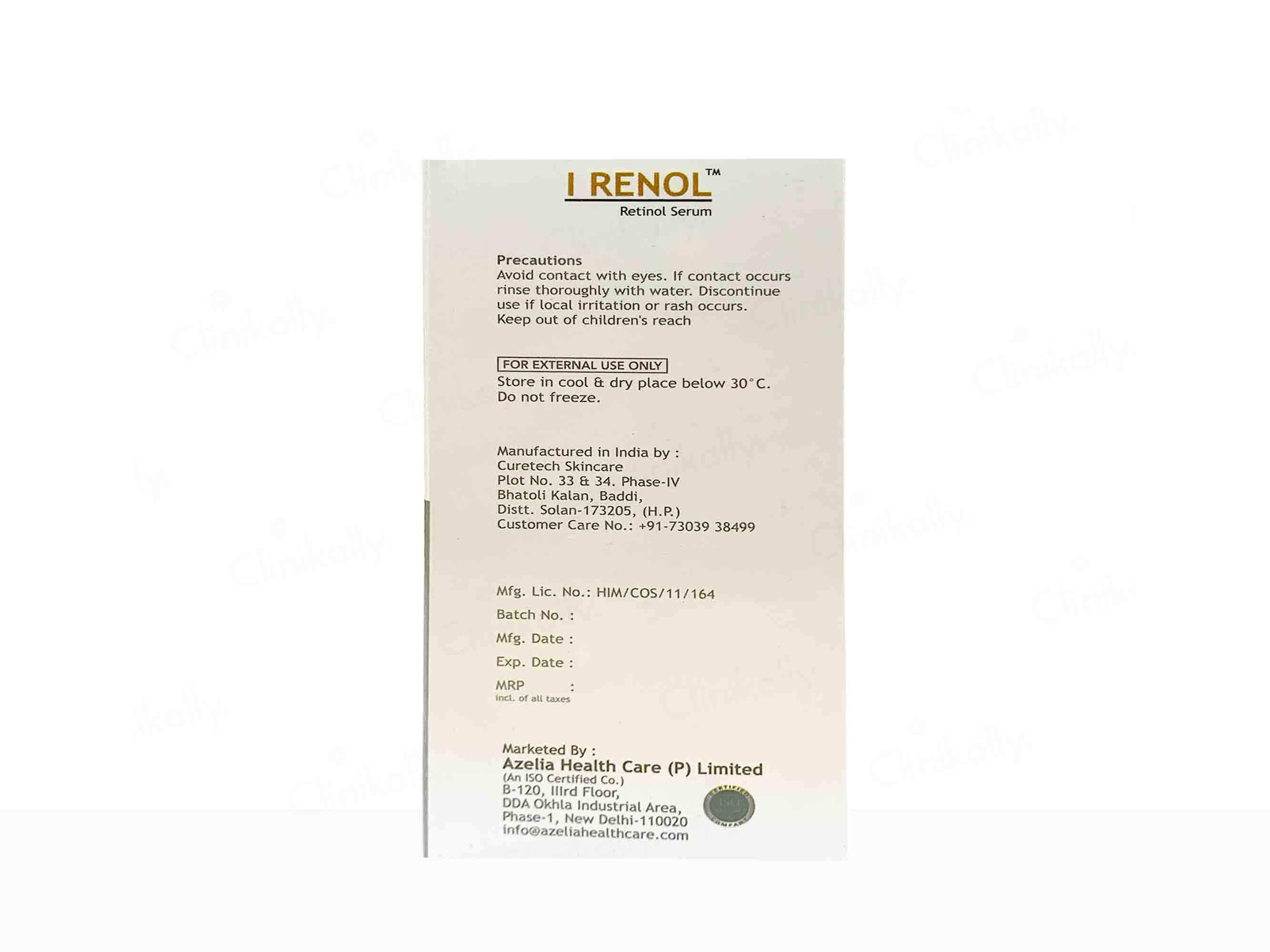 Azelia I-Renol Retinol Serum - Image 3