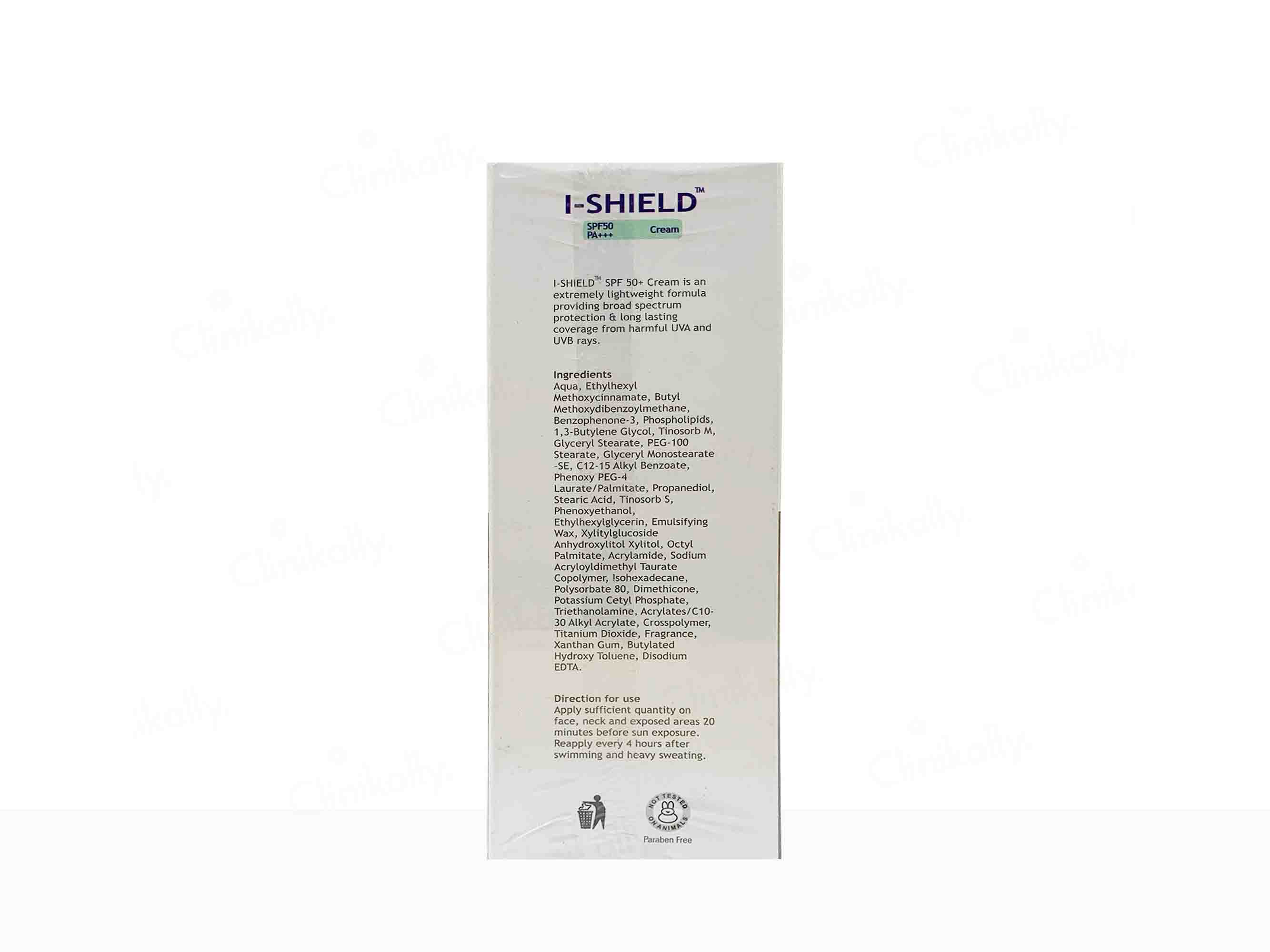 Azelia I-Shield Sunscreen Cream SPF 50 PA+++ - Image 3