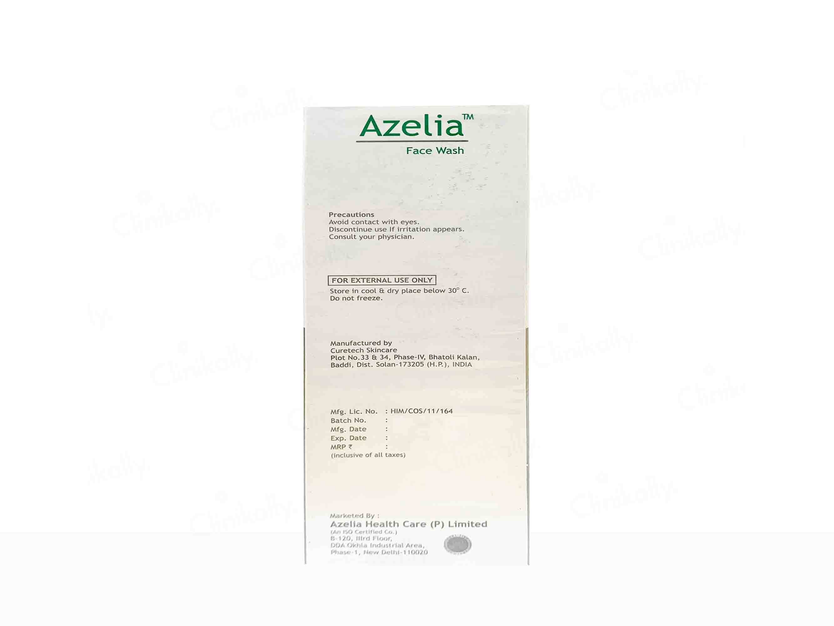 Azelia Intense Deep Cleansing Face Wash - Image 4