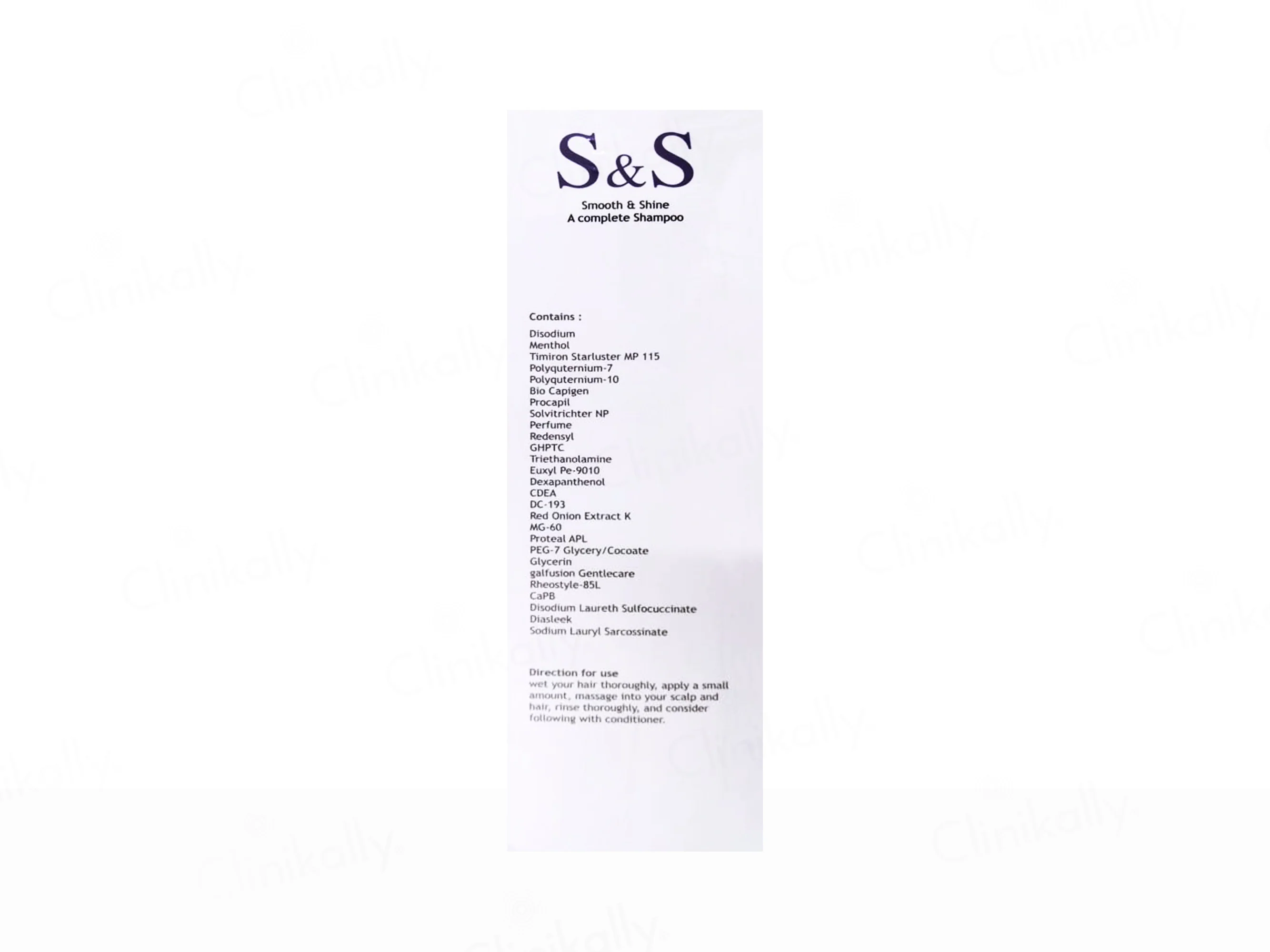 Azelia S & S Smooth & Shine Complete Shampoo - Image 2