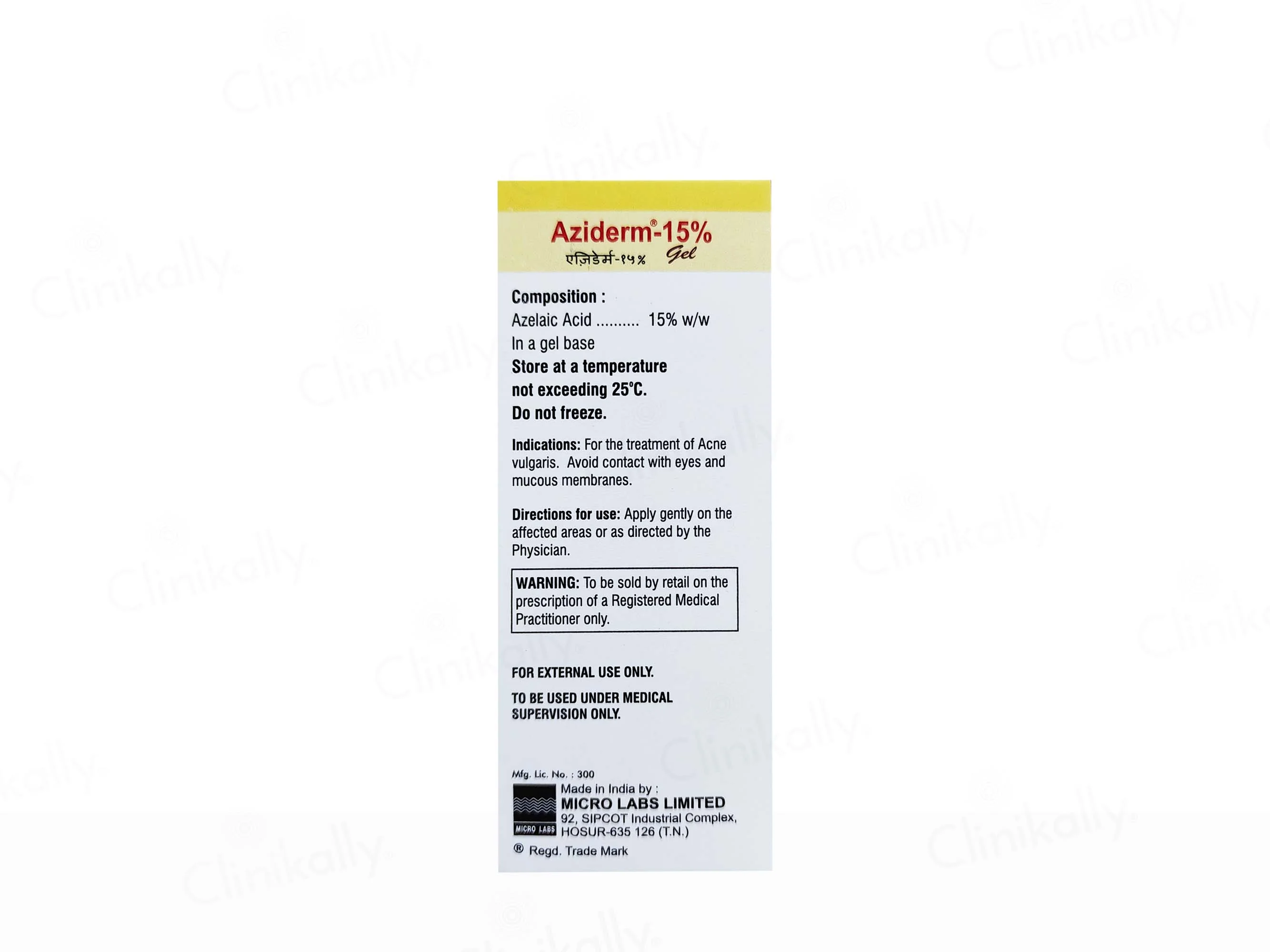Aziderm 15% Gel - Image 4