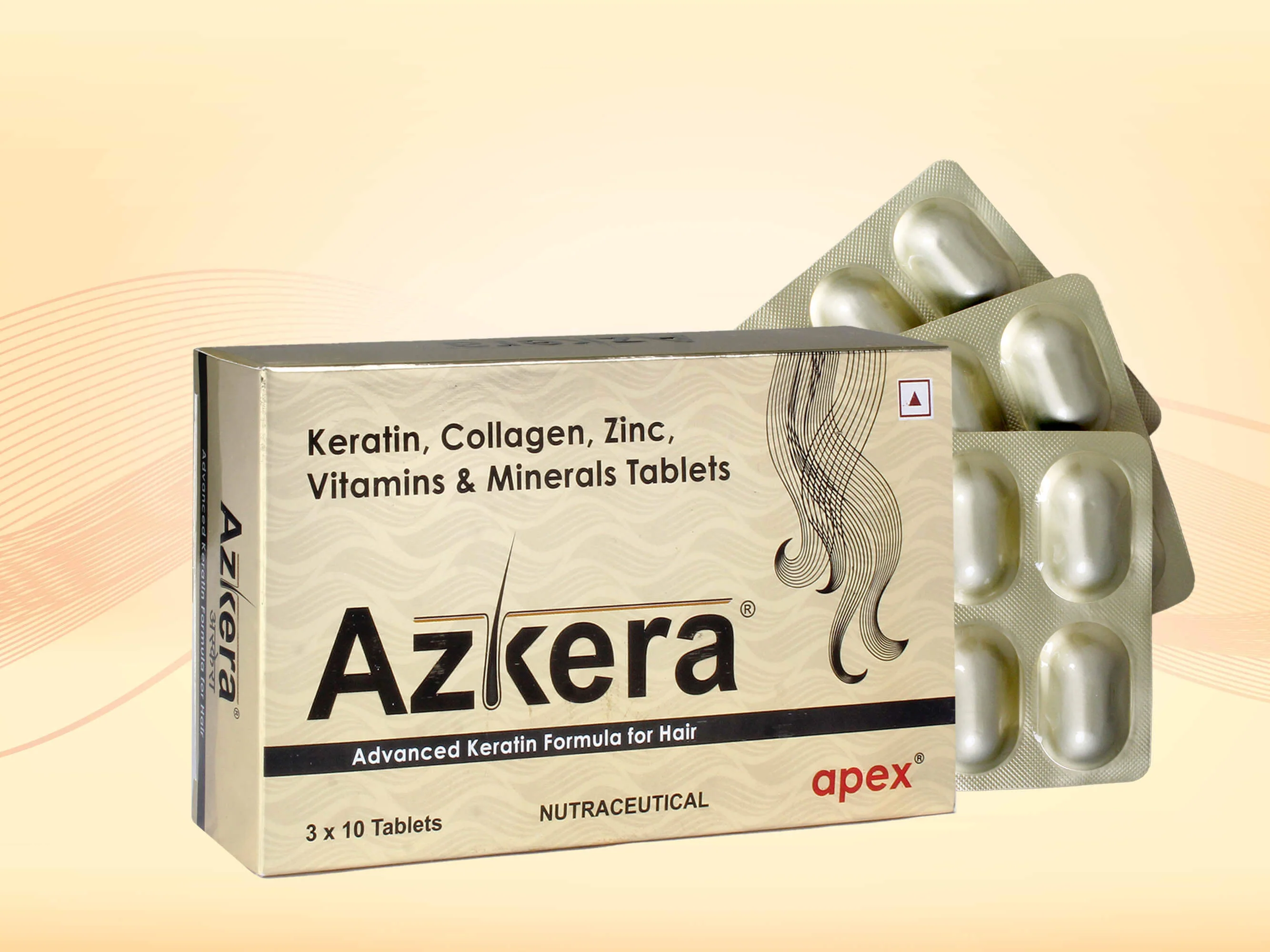 Azkera Advanced Keratin Formula For Hair Tablet - Image 3