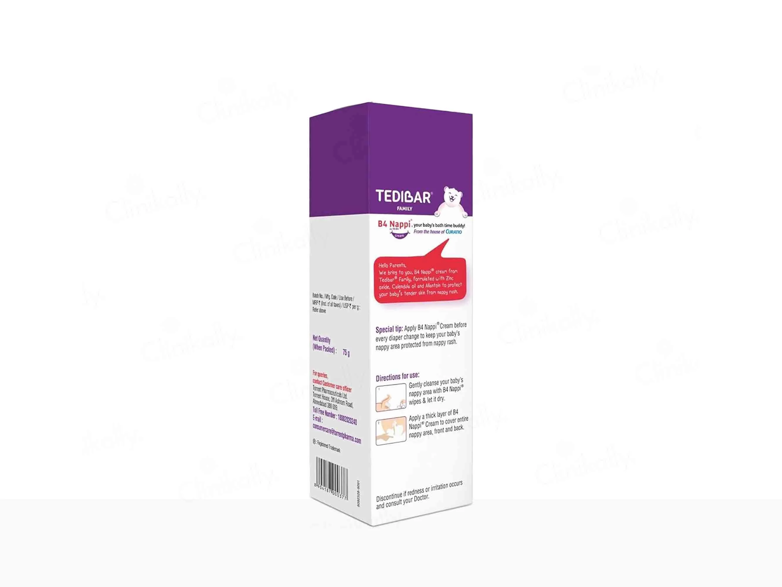 B4 Nappi Diaper Rash Cream - Image 4