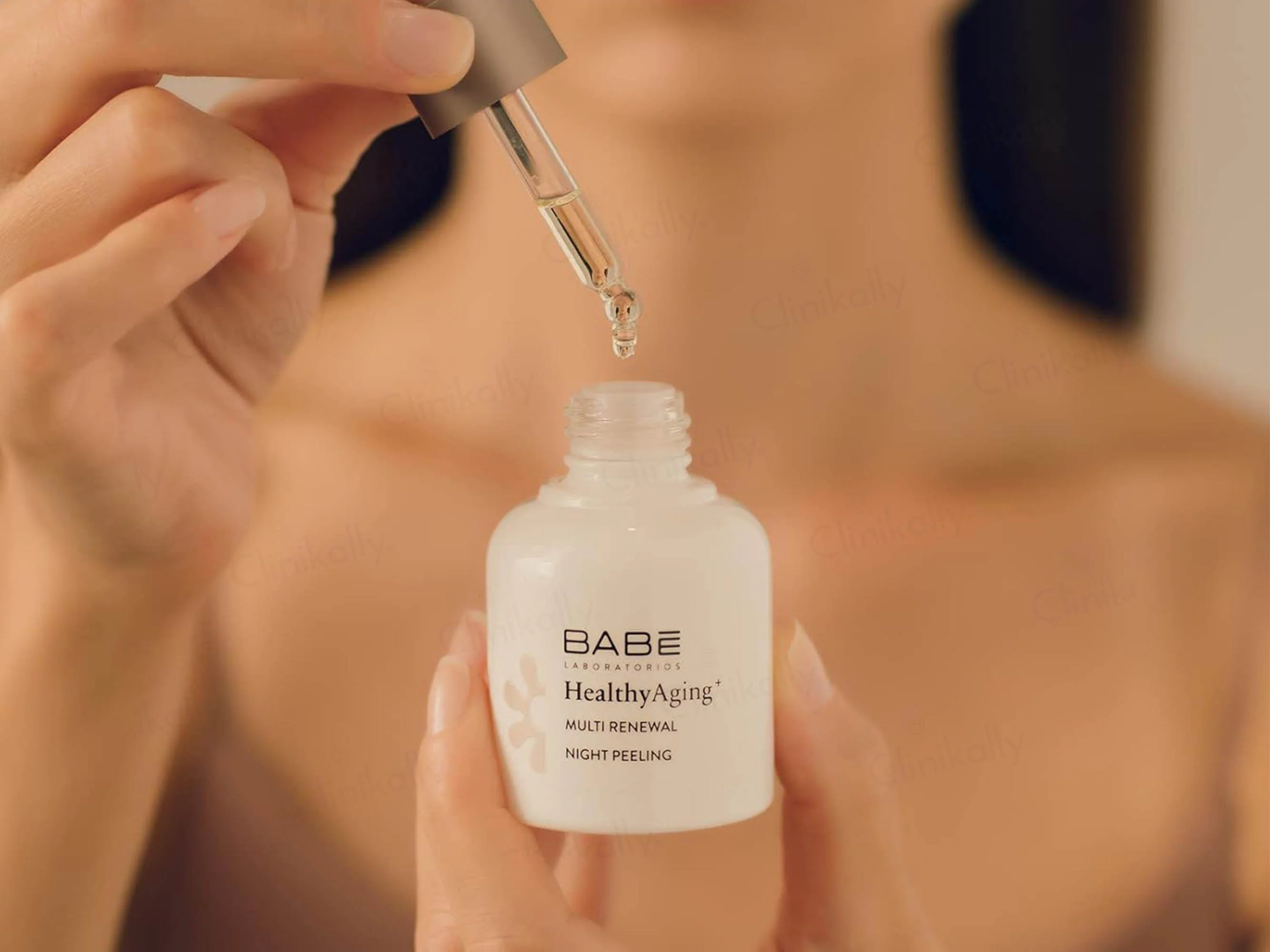 BABE Healthy Aging+ Multi Renewal Night Peeling Serum - Image 3