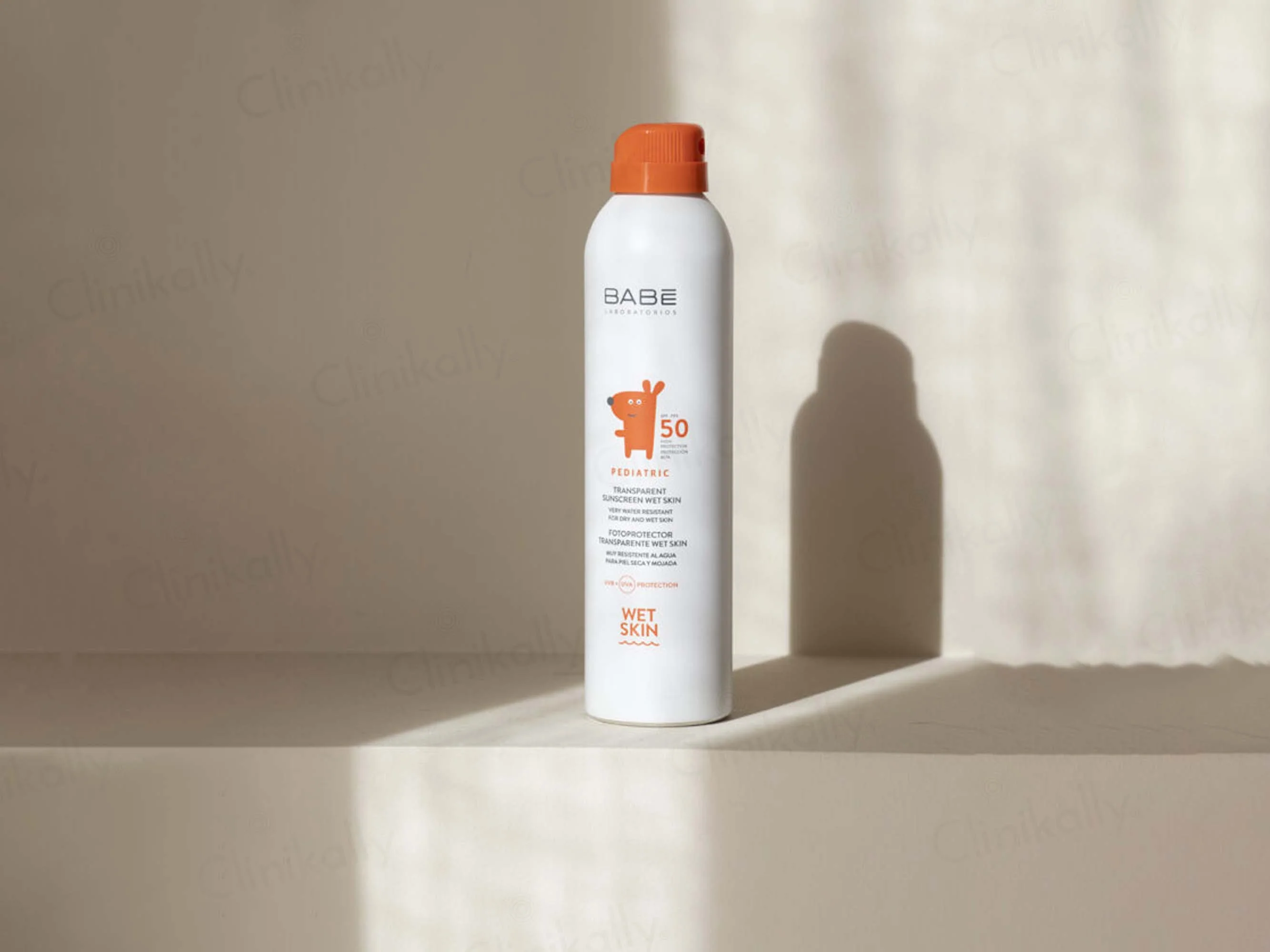 BABE Pediatric Transparent Sunscreen Wet Skin SPF 50 - Image 3