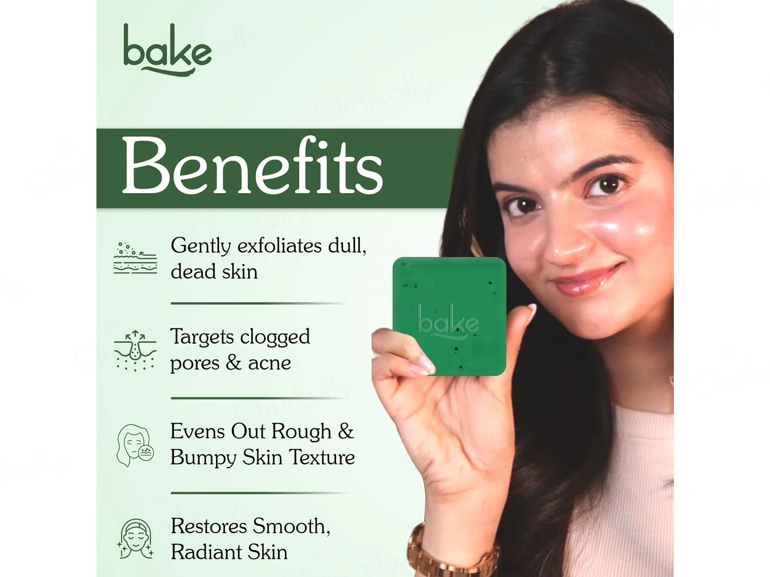 Bake 10% AHA + 1% BHA Daily Exfoliating Soap (Pack Of 2) - Image 2