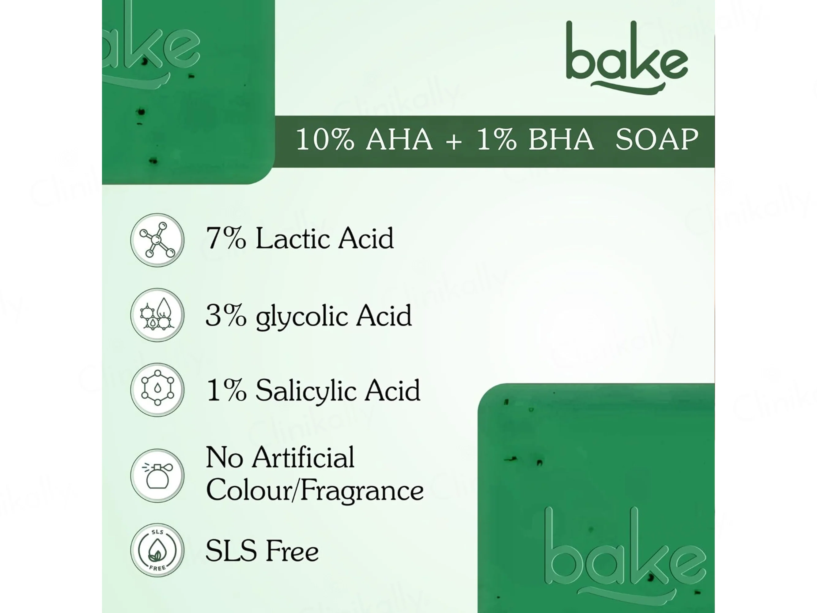 Bake 10% AHA + 1% BHA Daily Exfoliating Soap (Pack Of 2) - Image 3
