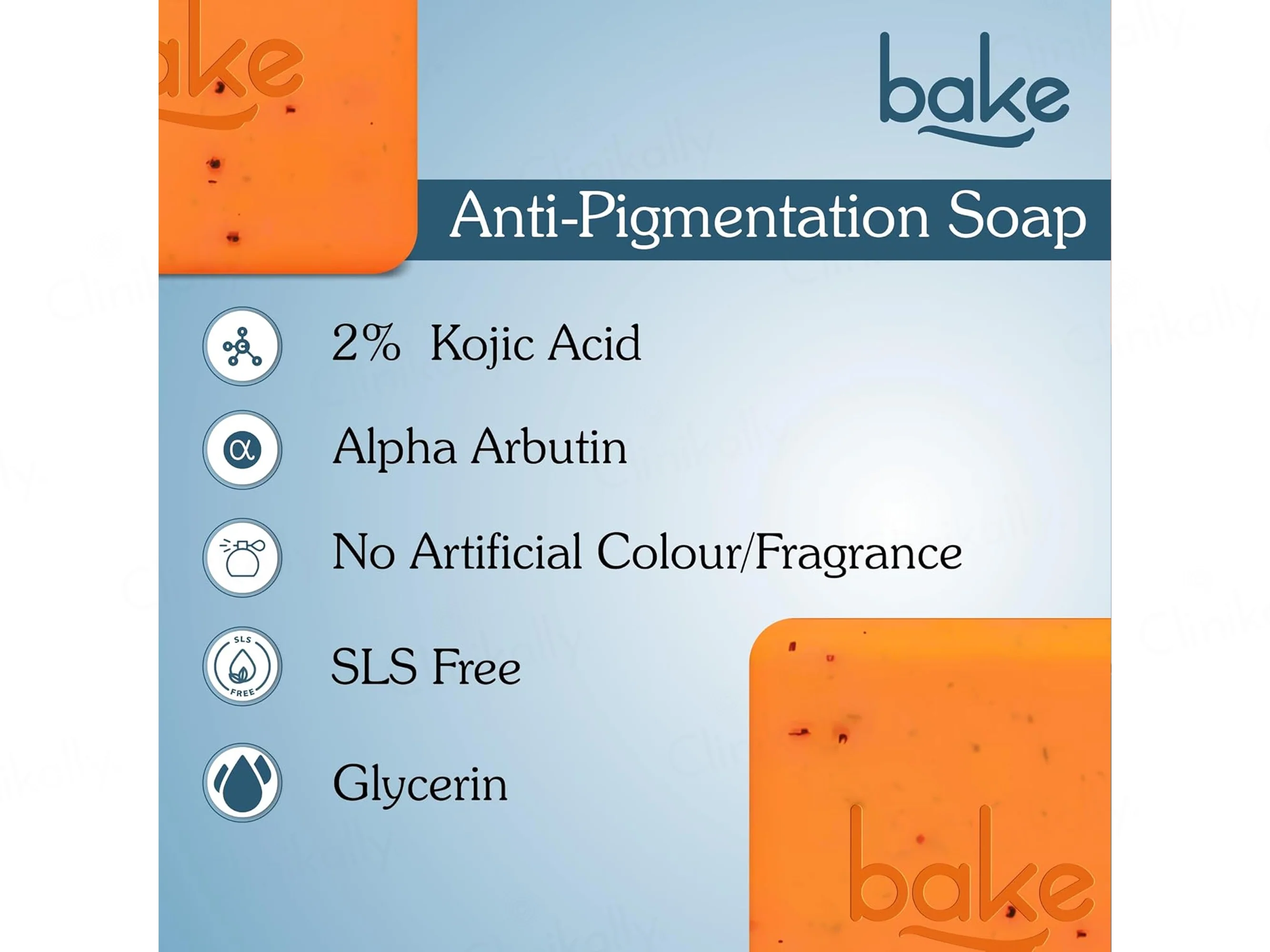 Bake 2% Kojic Acid + Alpha Arbutin Anti-Pigmentation Soap (Pack Of 2) - Image 4
