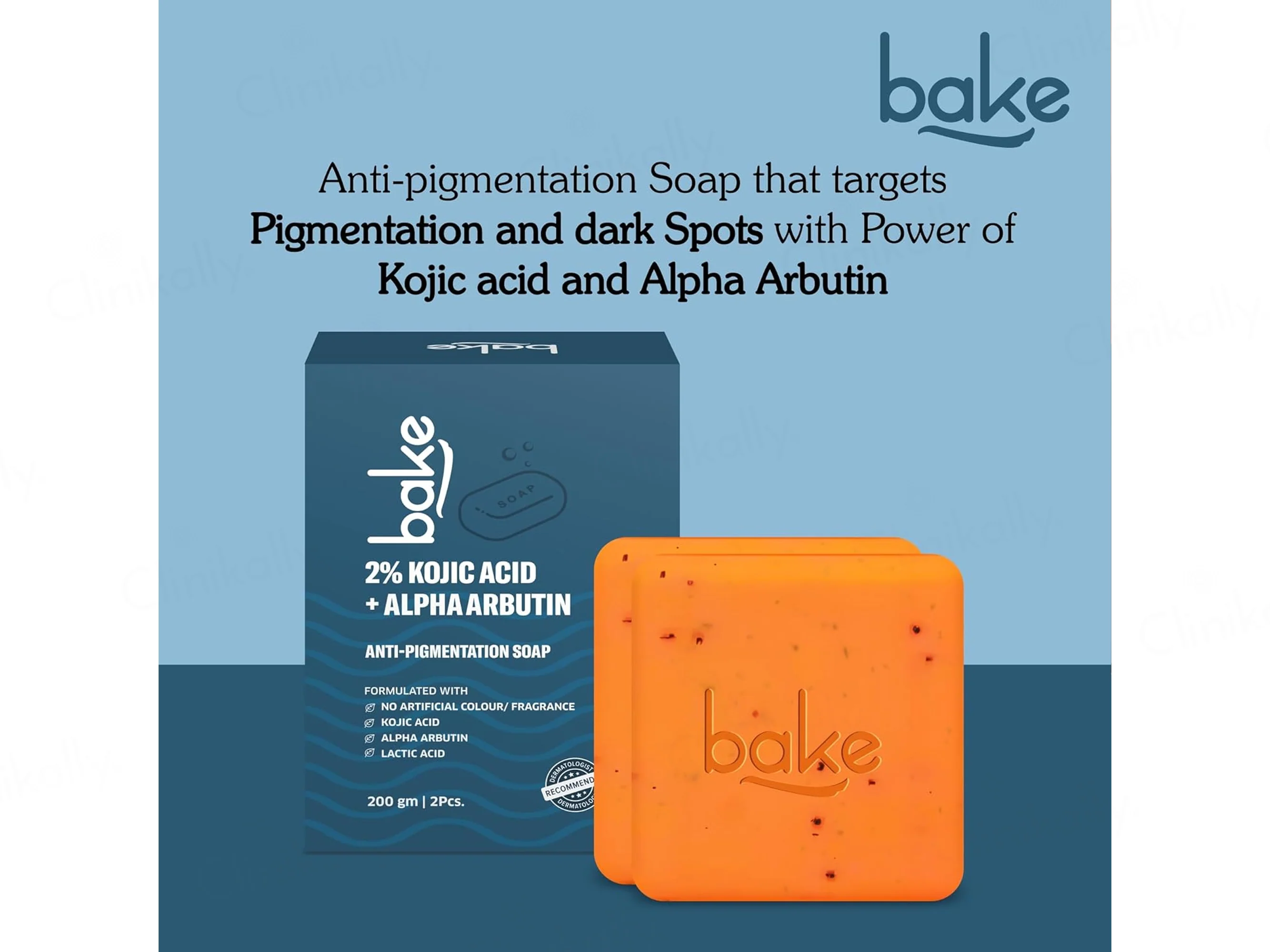 Bake 2% Kojic Acid + Alpha Arbutin Anti-Pigmentation Soap (Pack Of 2) - Image 7