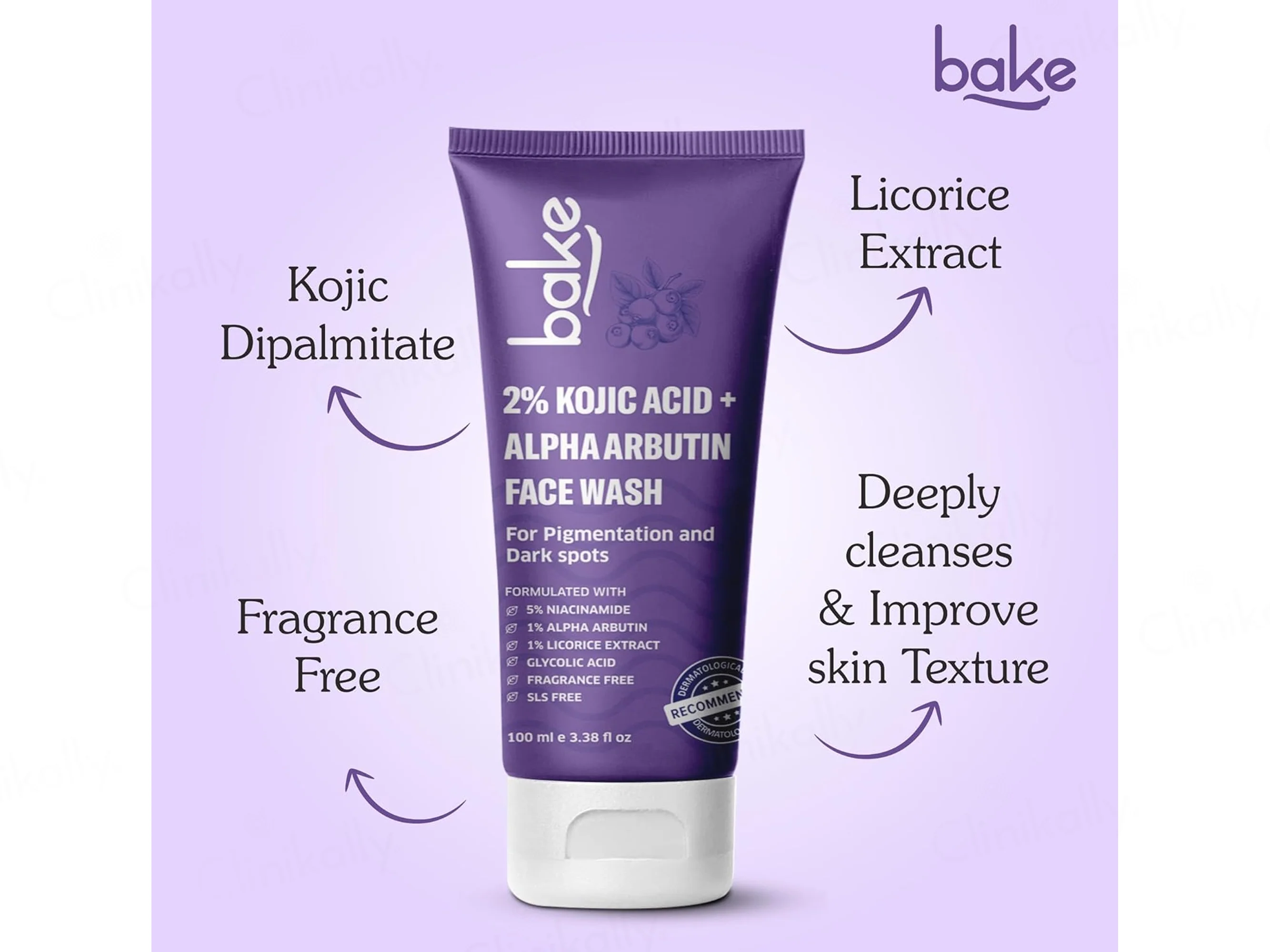 Bake 2% Kojic Acid + Alpha Arbutin Facewash - Image 9